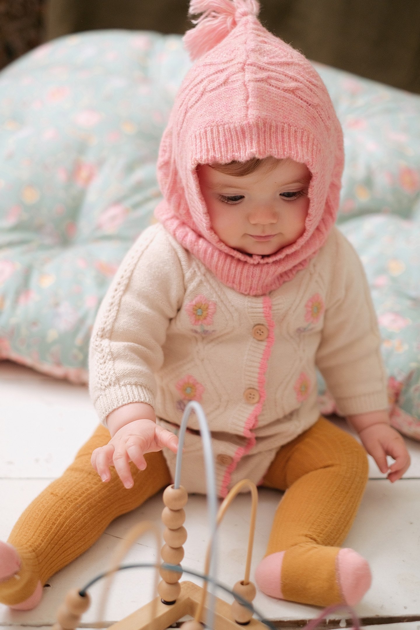 ROMPERS MYOSETTE CREAM MELANGED 5