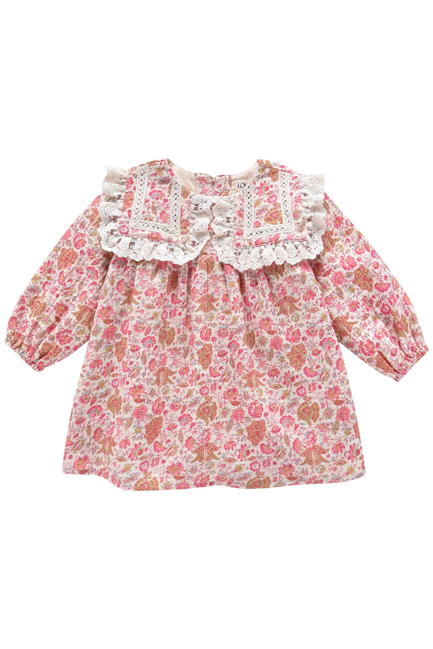DRESS ARINOLA CREAM FLOWER FIELDS 1