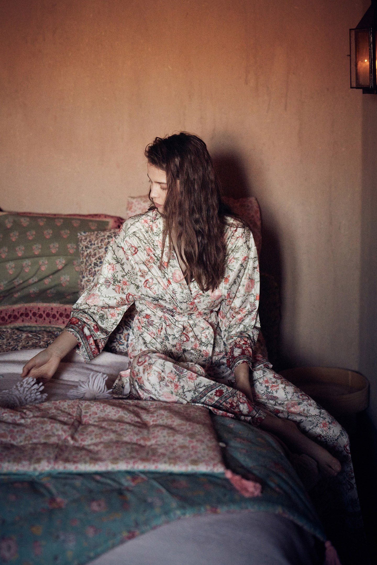 KIMONO YOKI CREAM POPPY MEMORIES 5