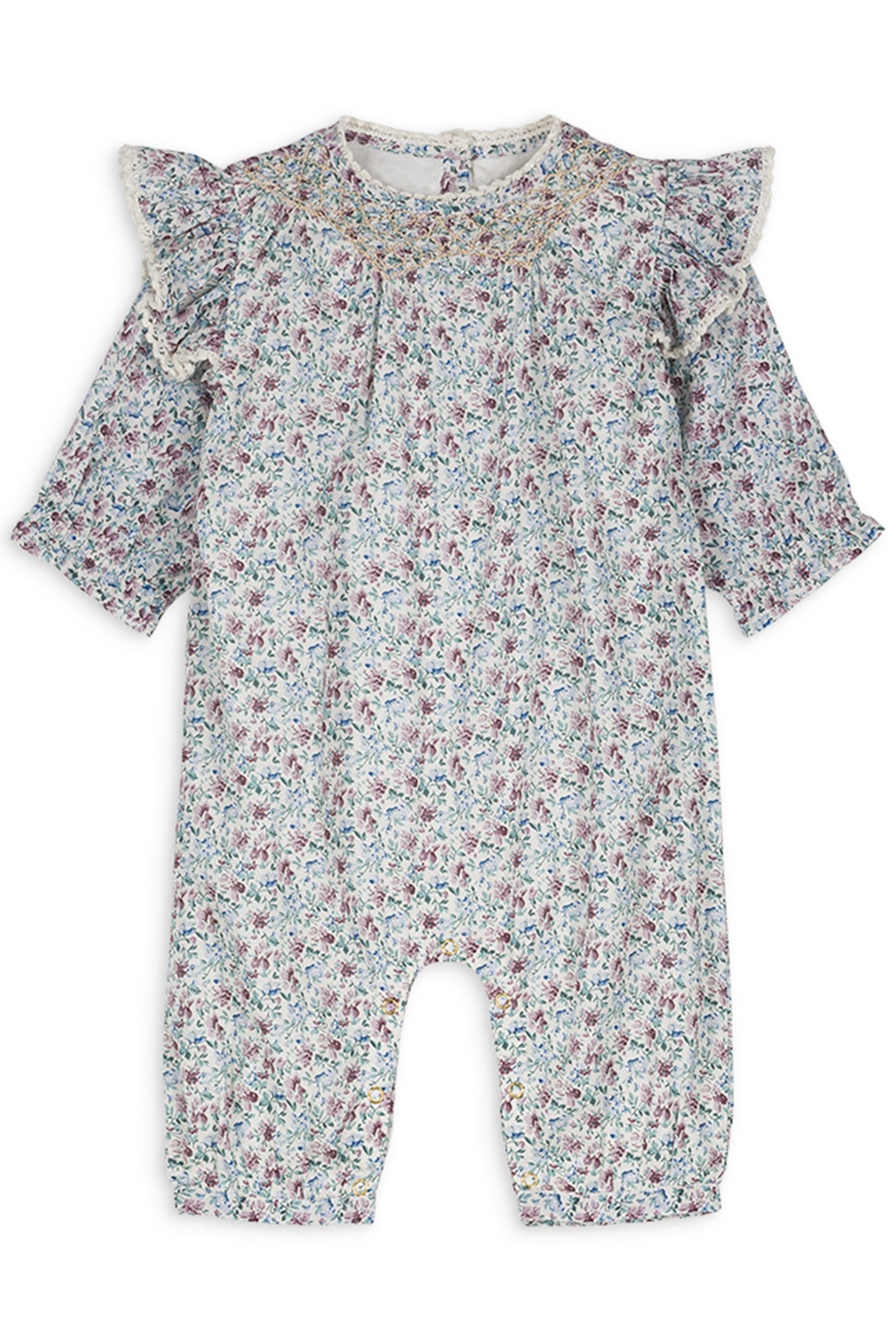 JUMPSUITS OUNISA CREAM RETRO PANSY 1