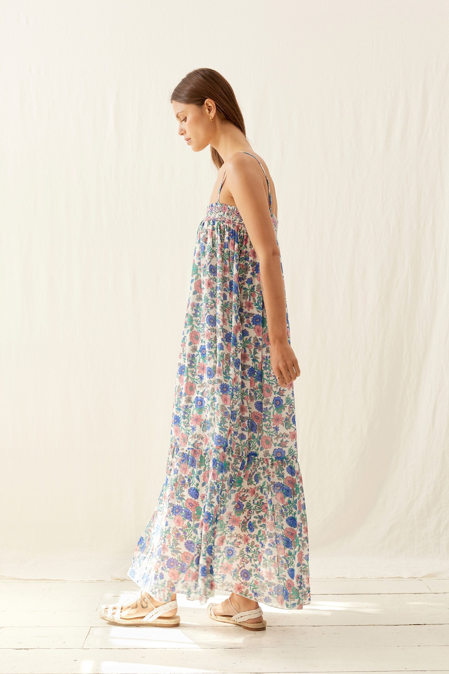 DRESS MARCELINA BLUE SUMMER MEADOW 3