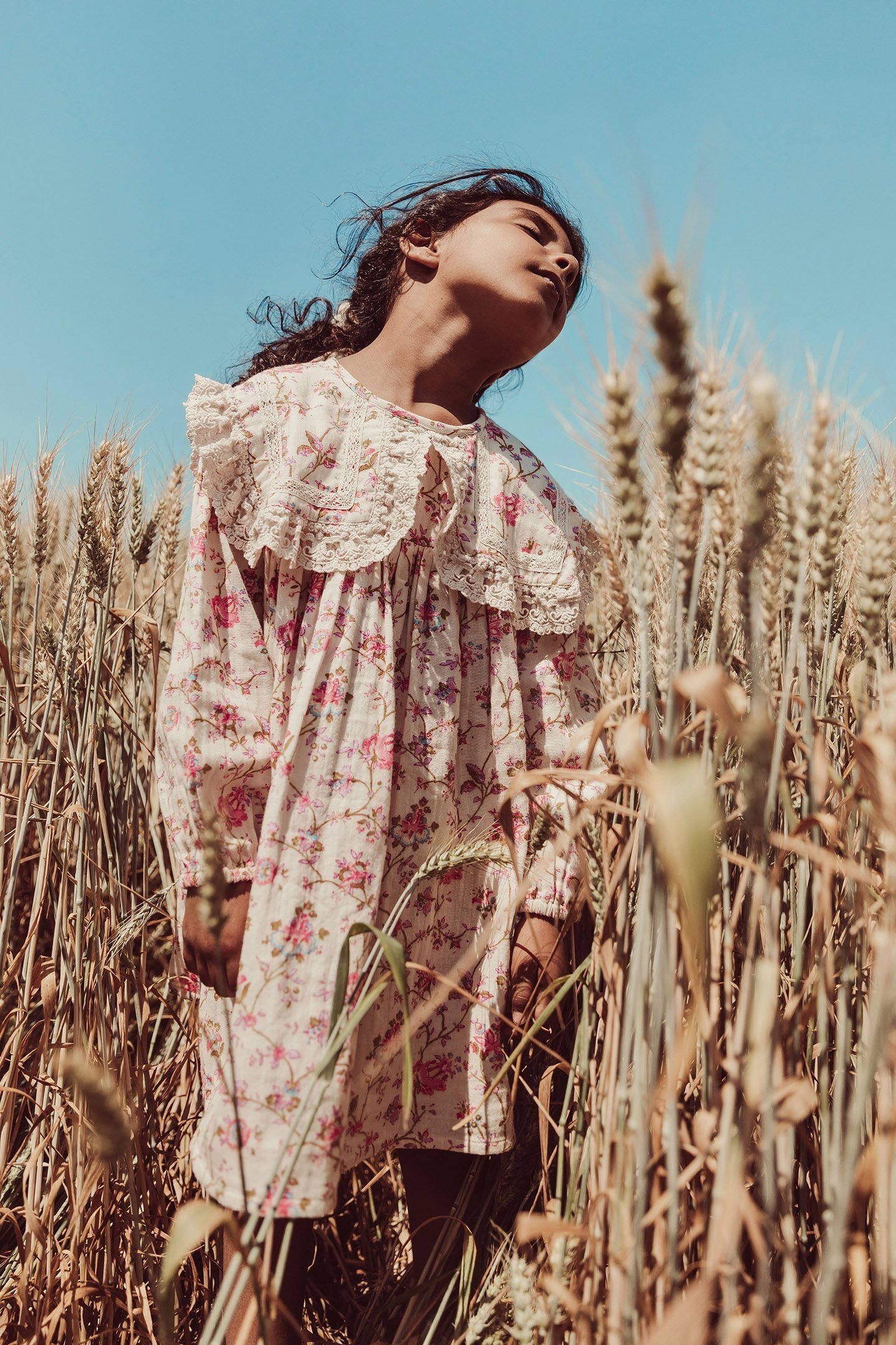 DRESS ARINOLA CREAM BUCOLIA FIELDS 3