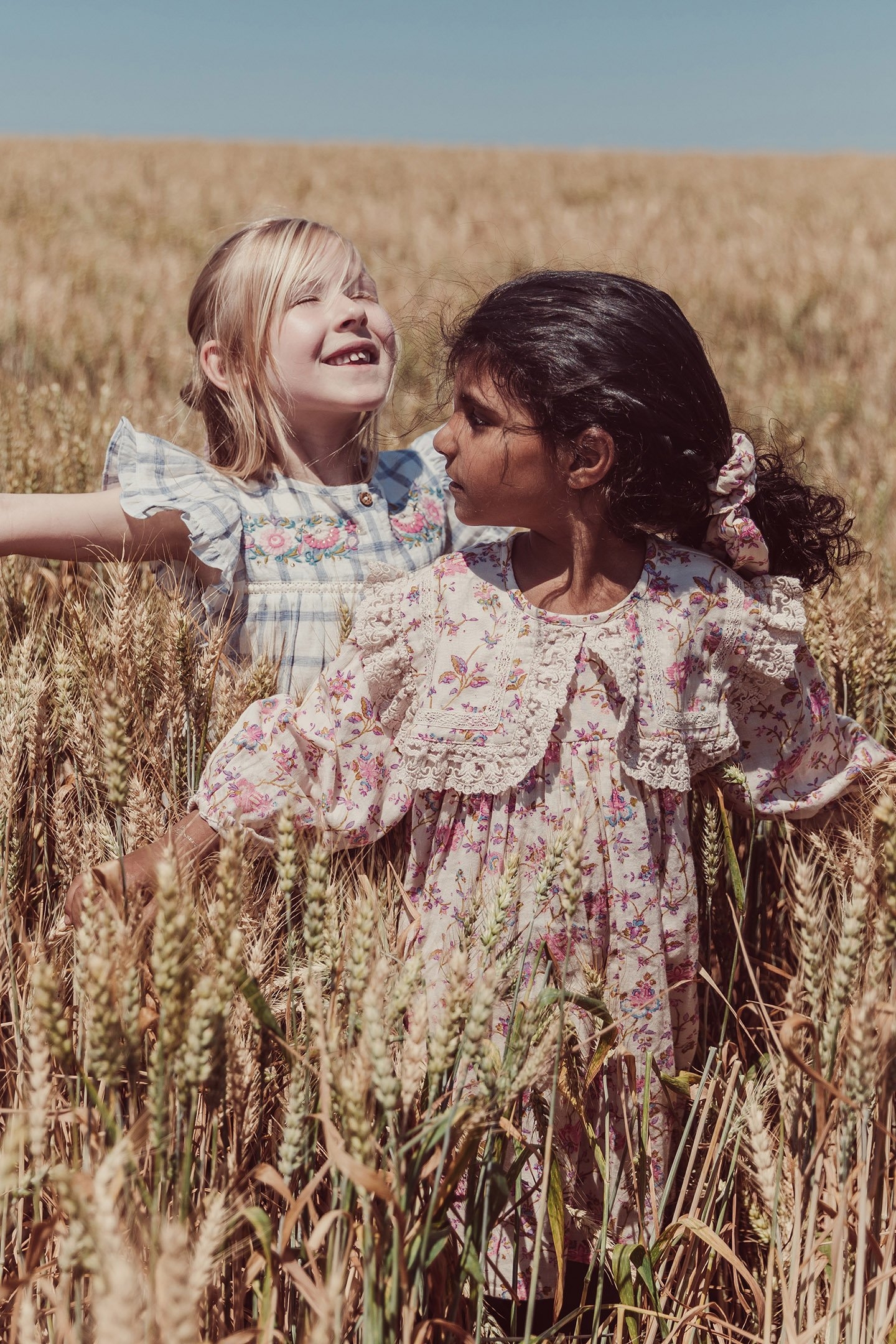 DRESS CARLINA BLUE RIVER CHECKS 5