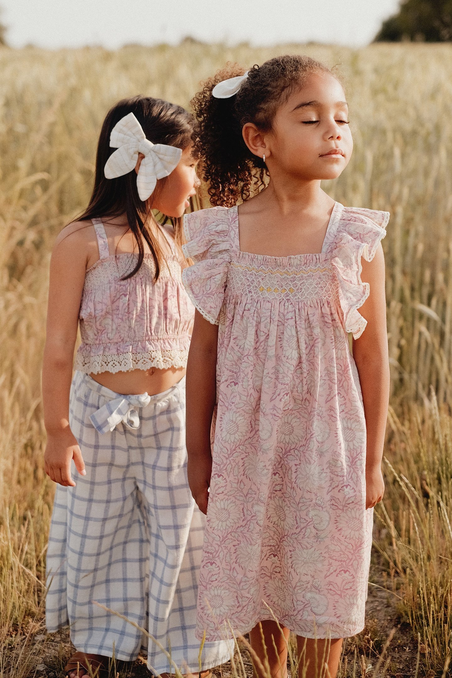 DRESS MYSTRALIA PINK DAISY GARDEN 2