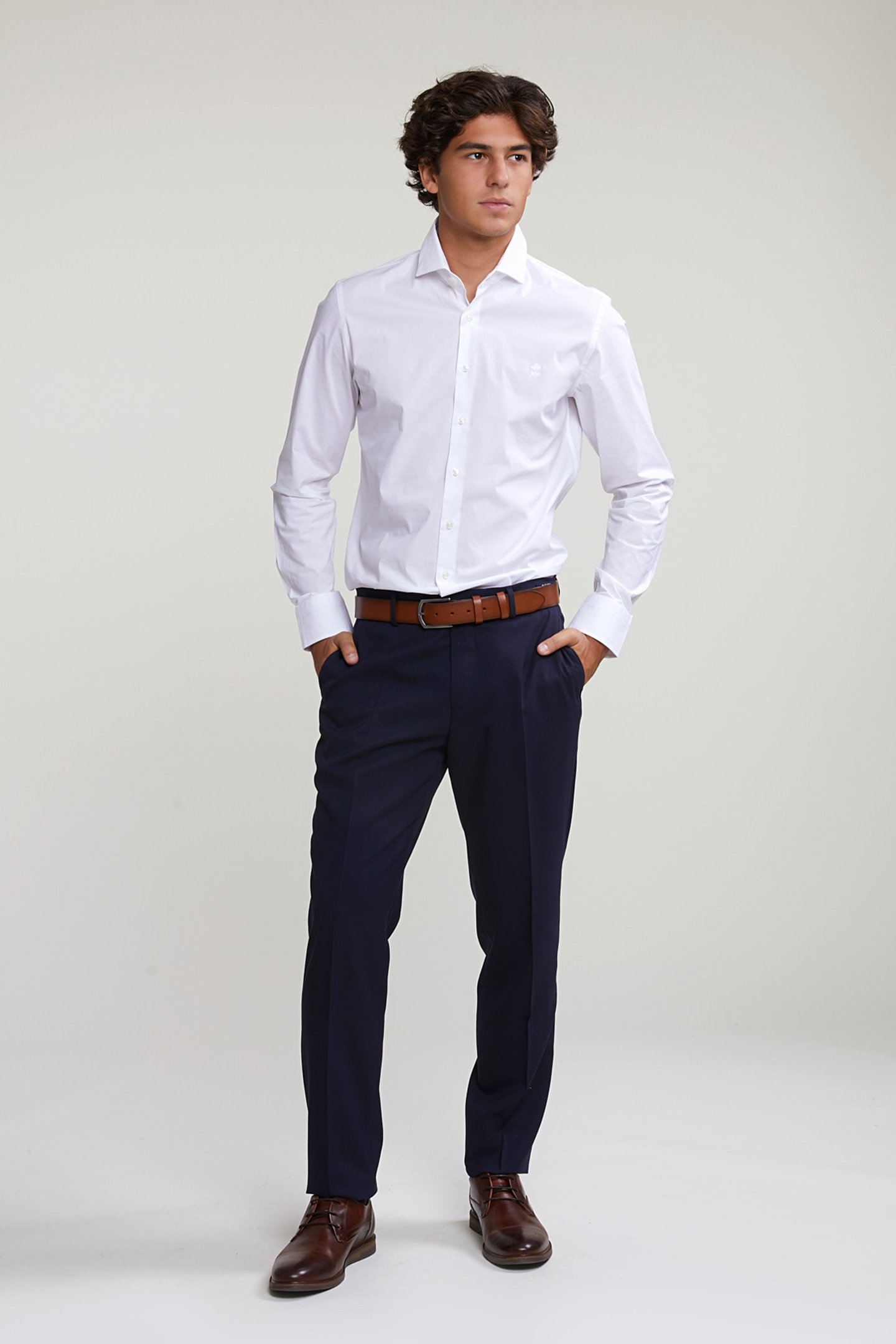 SLIM FIT UNI SHIRT WHITE 3