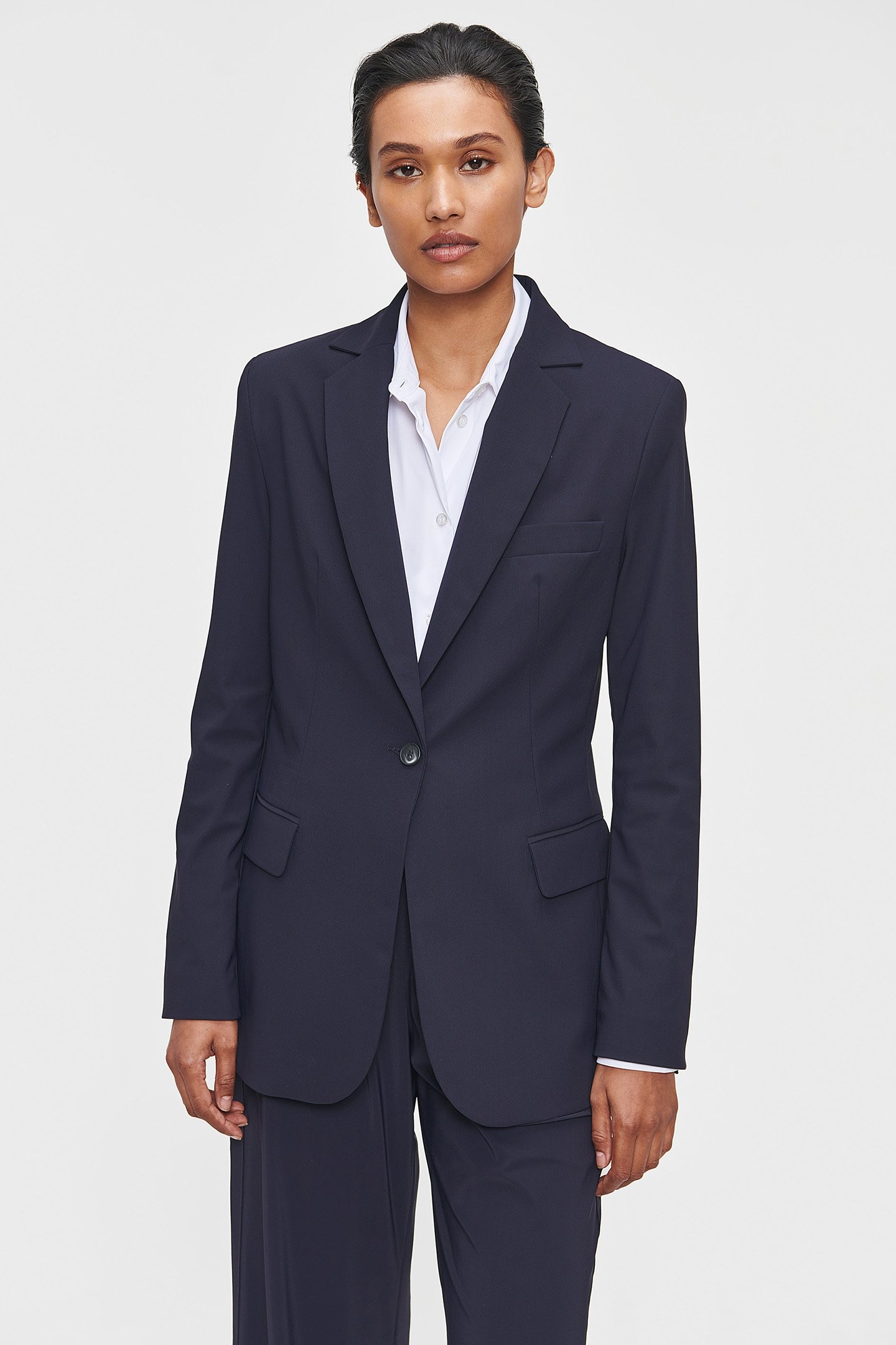 JERSEY BLAZER INK BLUE 1