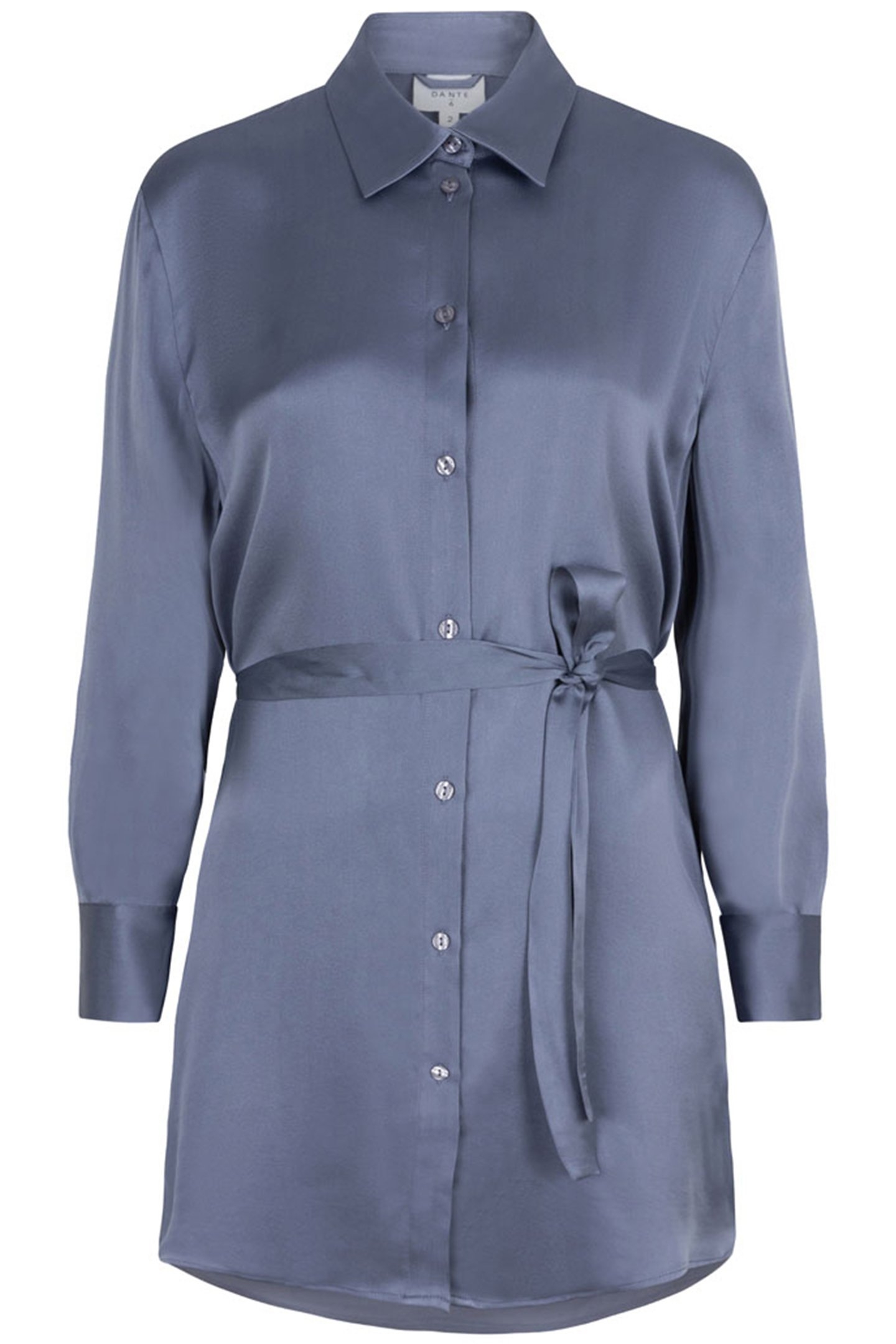 VERONA SILK TUNIC ASH BLUE 3
