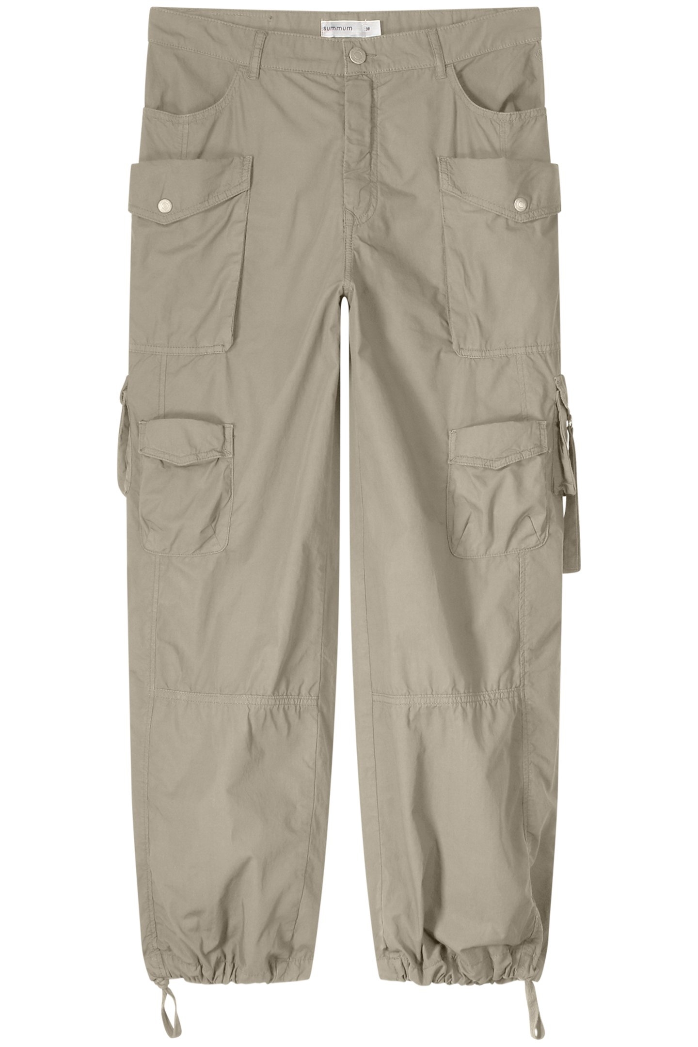 LOOSE CARGO PANTS LT CRISPY PLAIN WEAVE DUNE 3