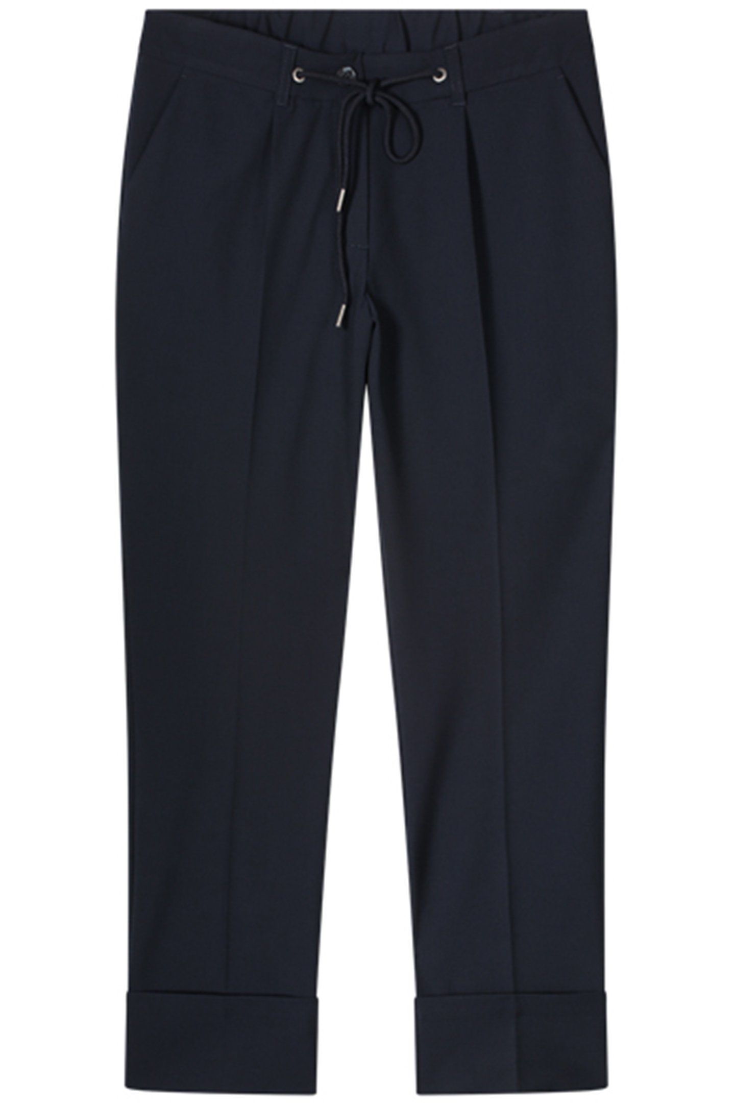TROUSERS VISCOSE BLEND STRETCH MIDNIGHT BLUE 3