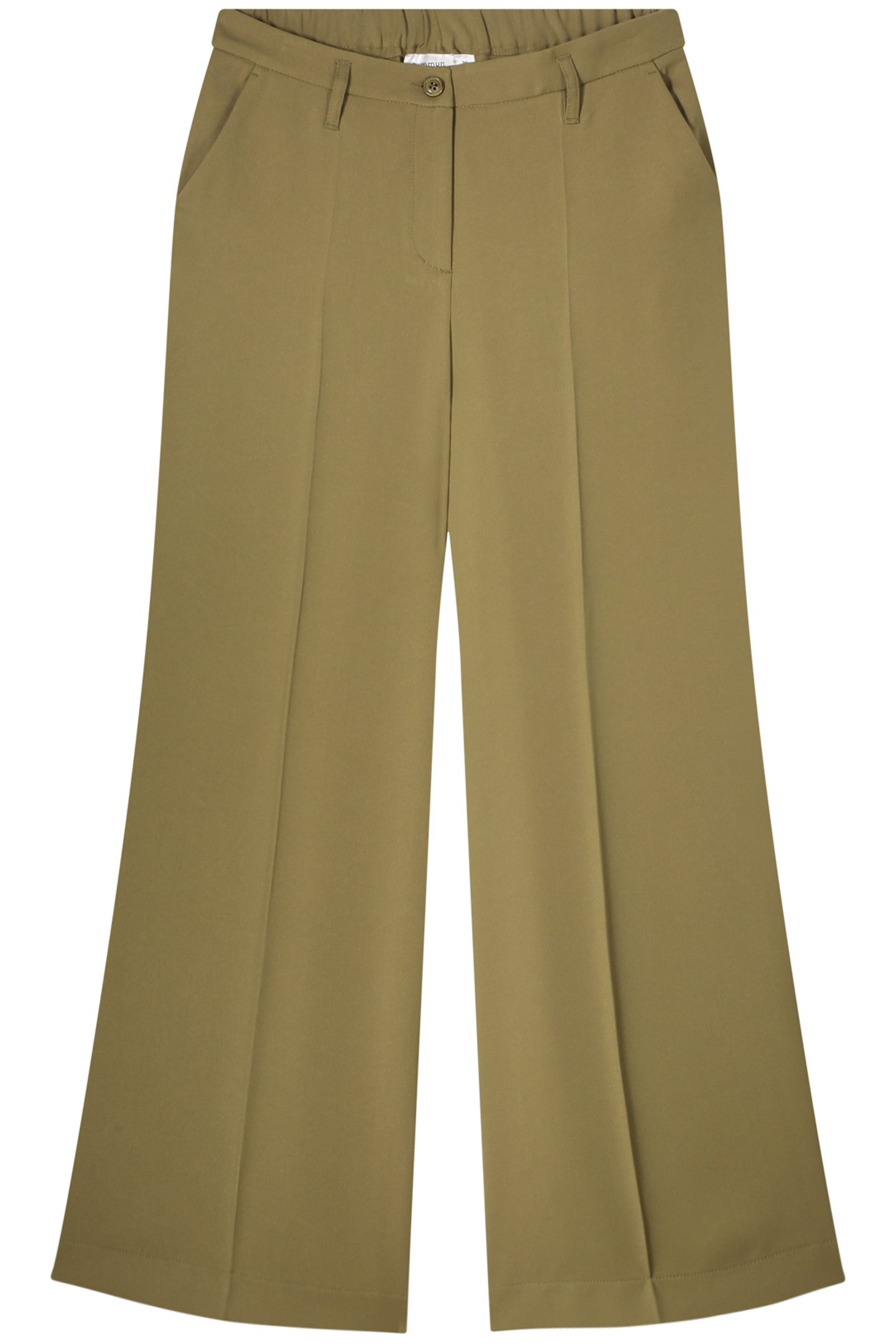 TROUSERS FLUID OLIVE 4