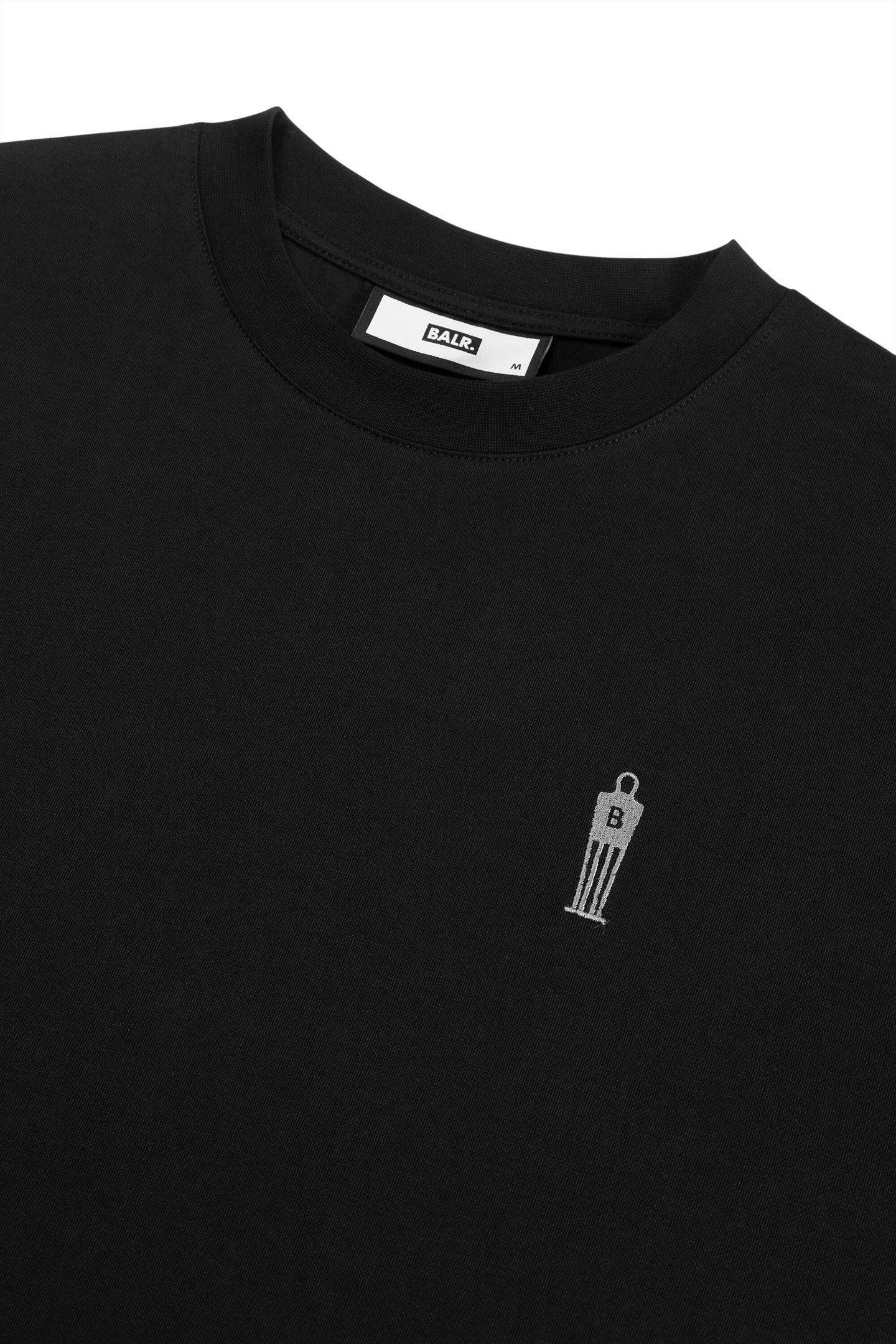 THE WALL BOX FIT T-SHIRT JET BLACK 6