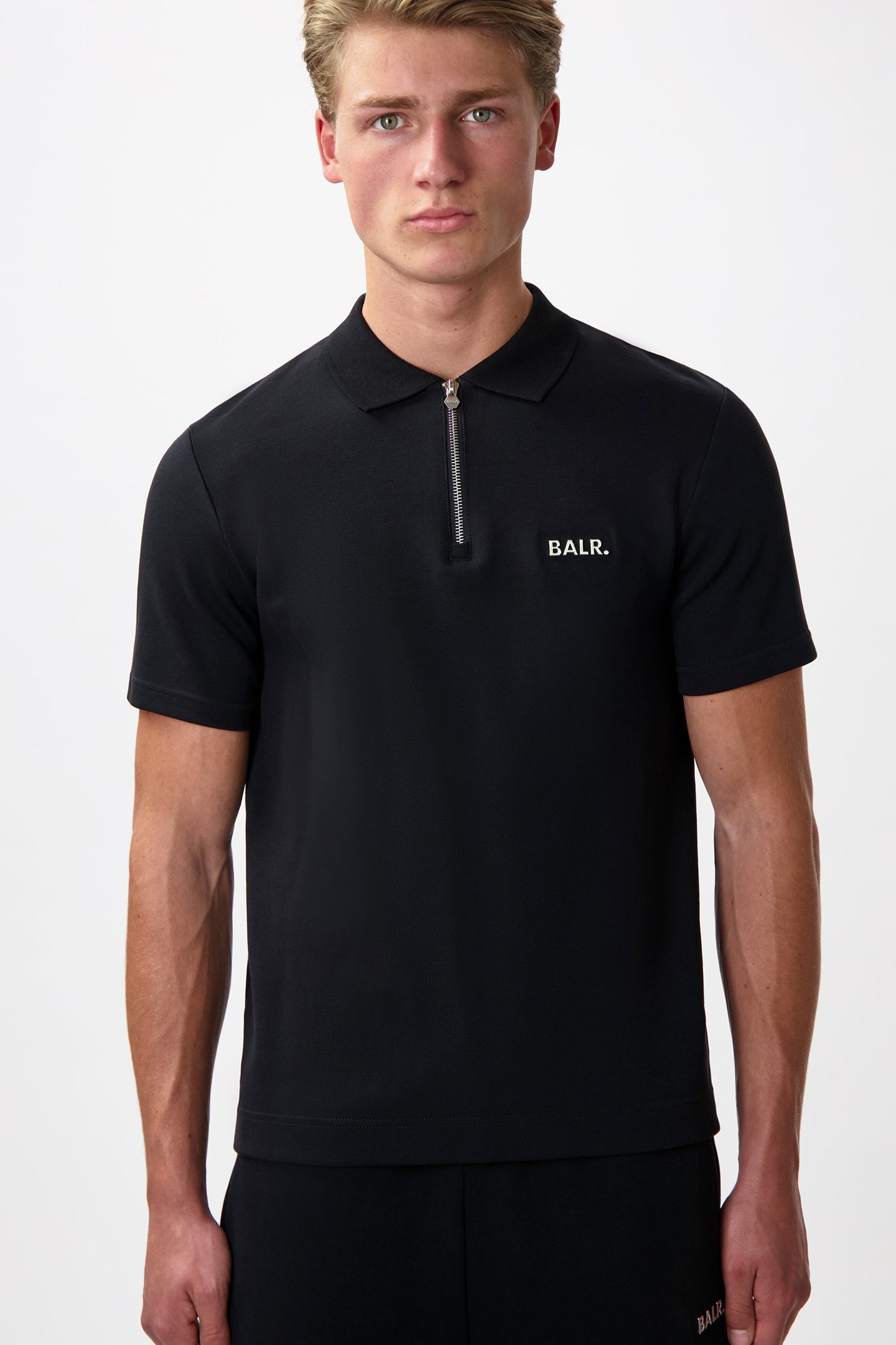 Q-SERIES REGULAR FIT POLO SHIRT JET BLACK 1