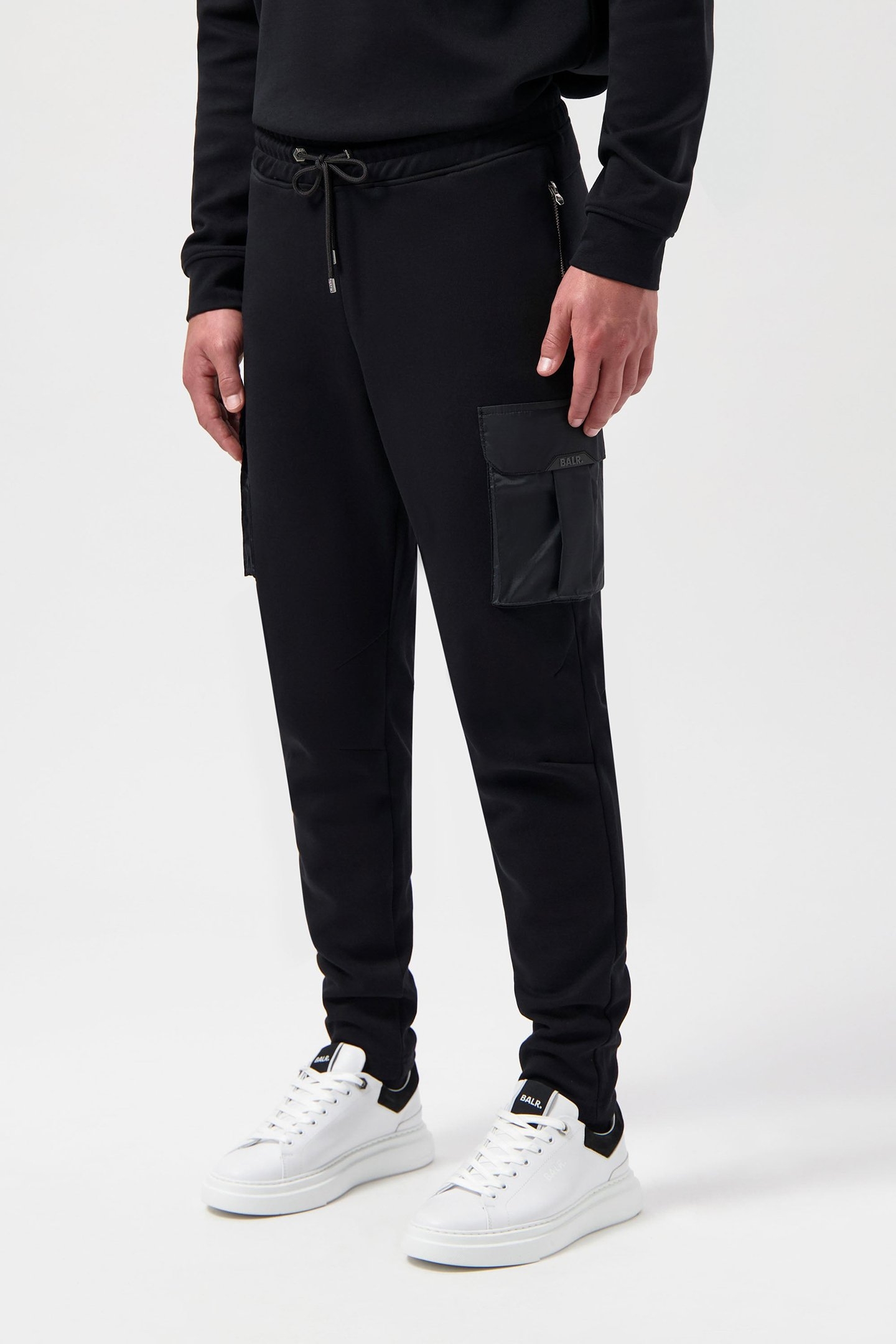 Q-CARGO REGULAR FIT JOGGER JET BLACK 1