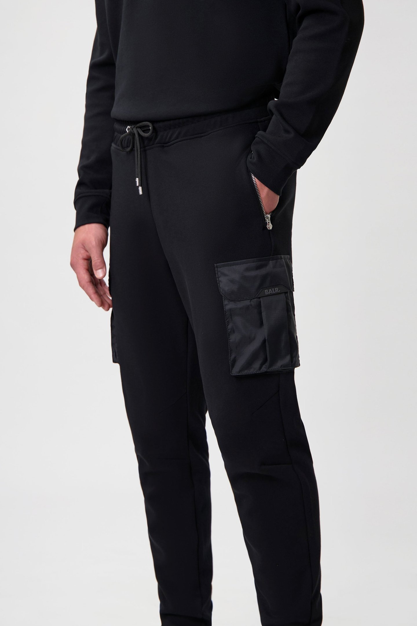 Q-CARGO REGULAR FIT JOGGER JET BLACK 4