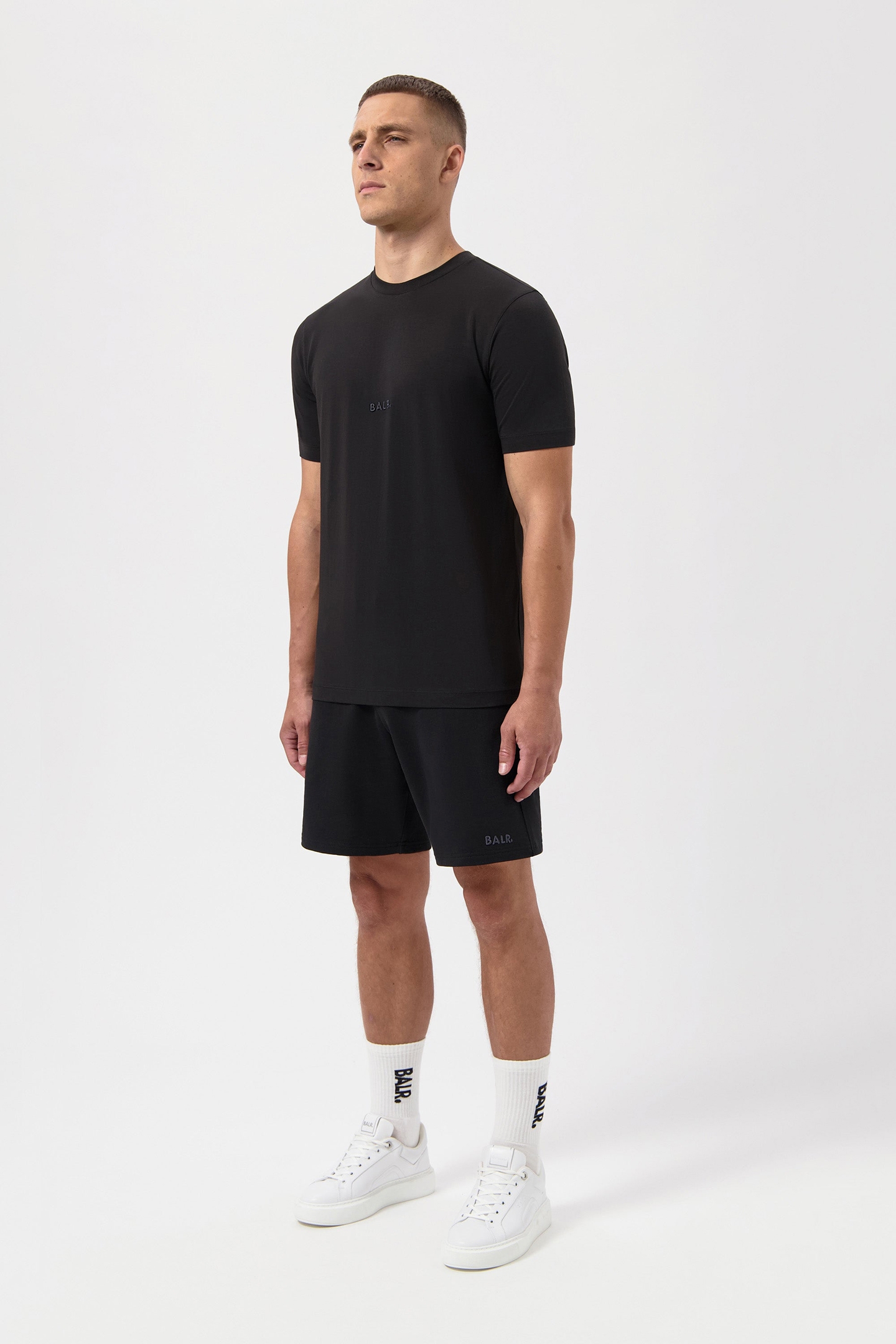 LOGO SLIM T-SHIRT JET BLACK 6