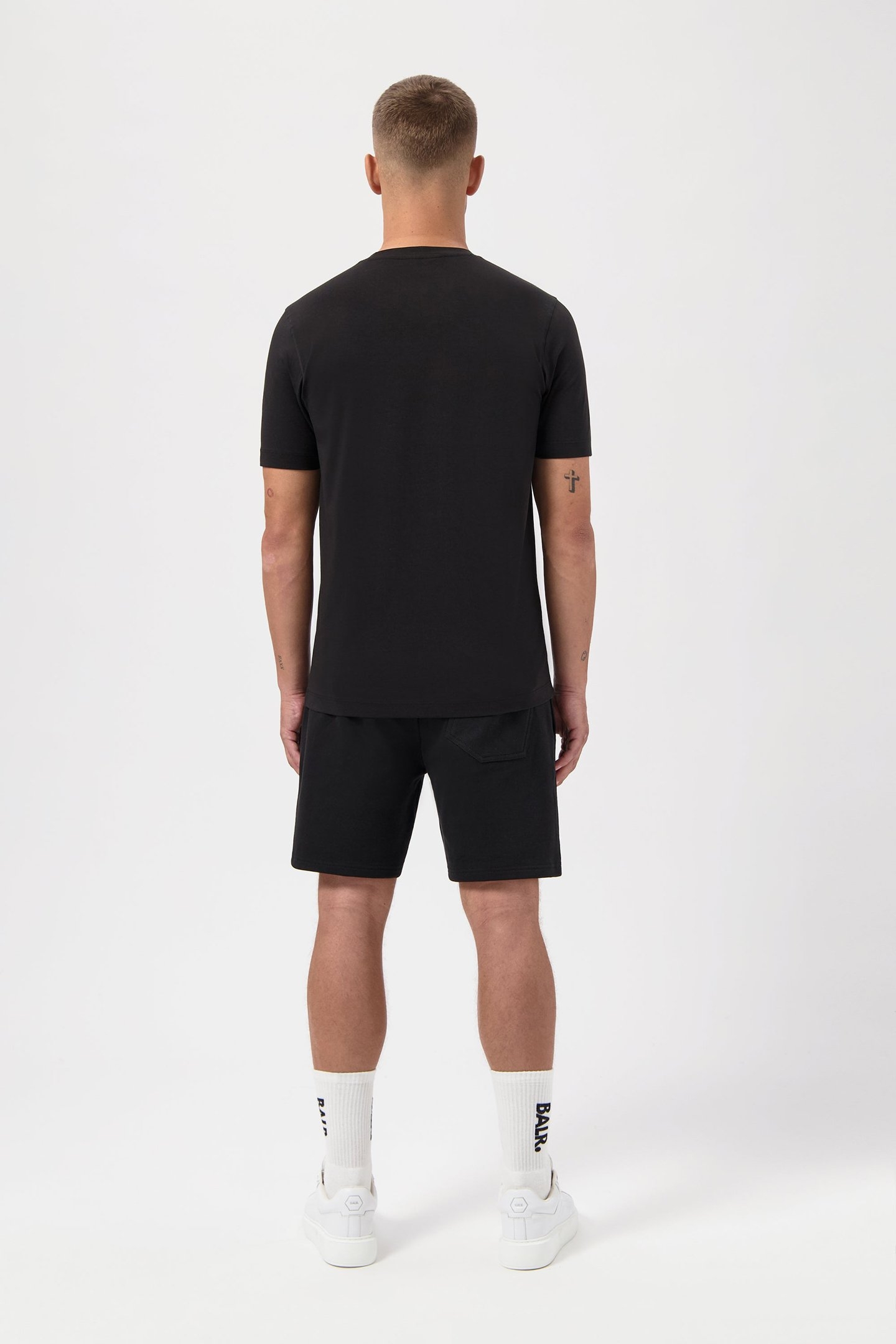 LOGO SLIM T-SHIRT JET BLACK 3