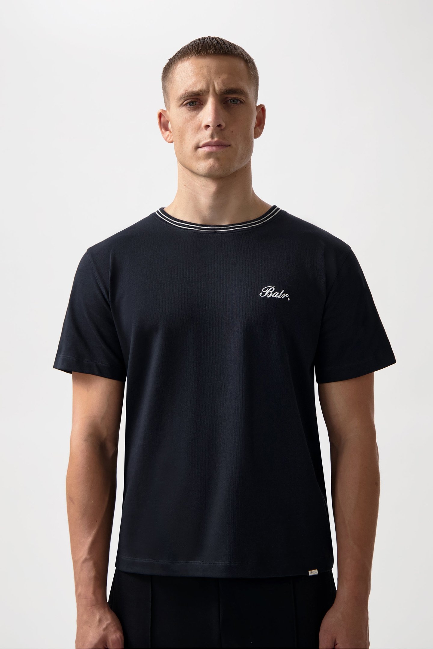 TAPE T-SHIRT JET BLACK 1