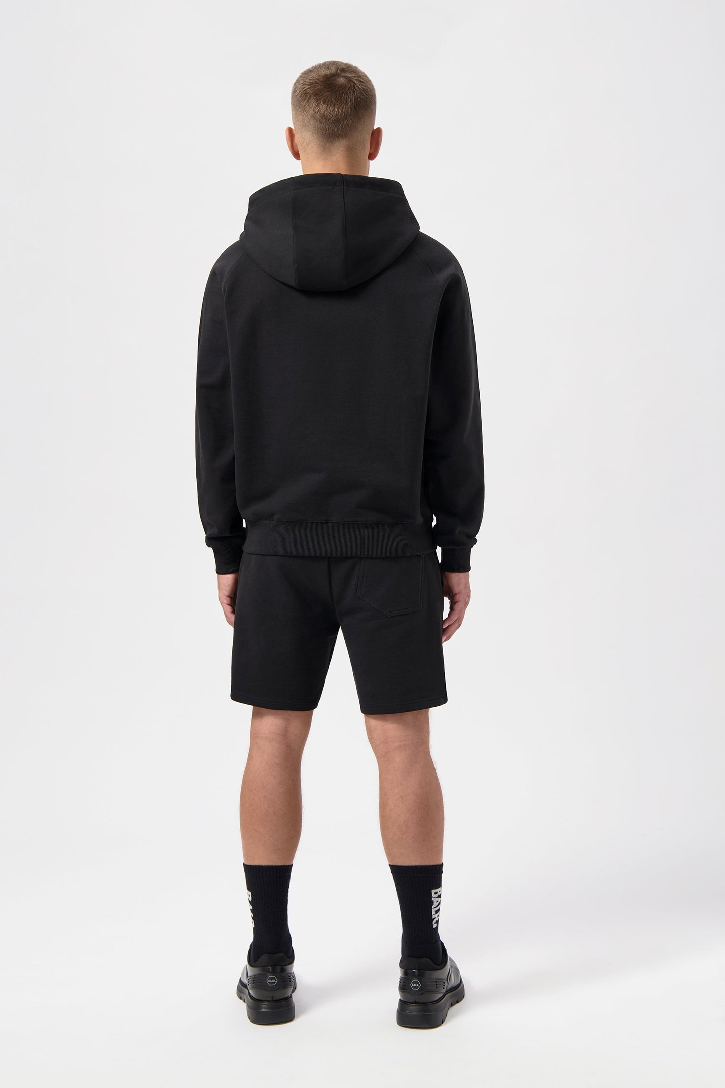 LOGO HOODIE JET BLACK 3