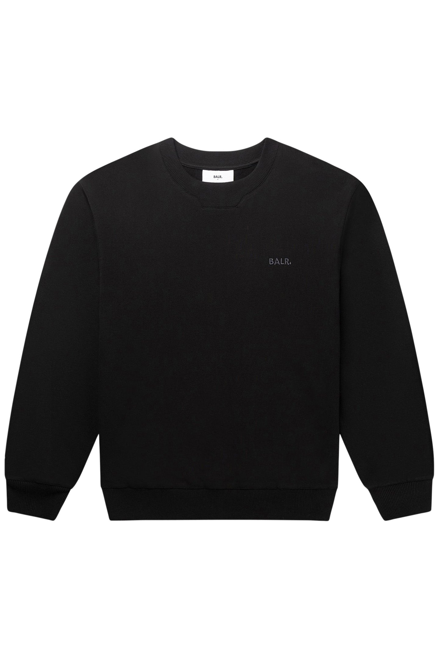LOGO CREWNECK JET BLACK 4