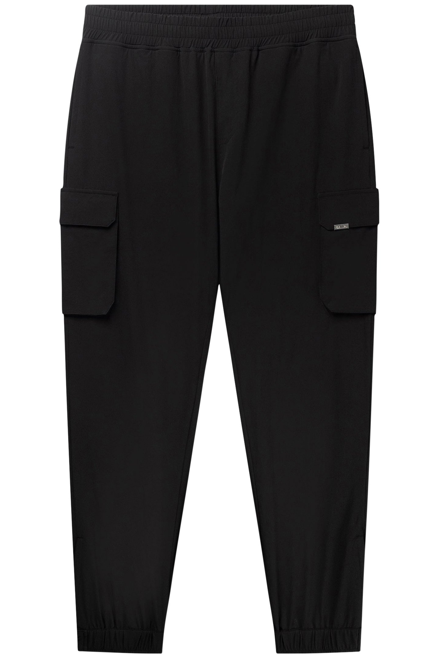 TECH CUFFED CARGO PANTS JET BLACK 3