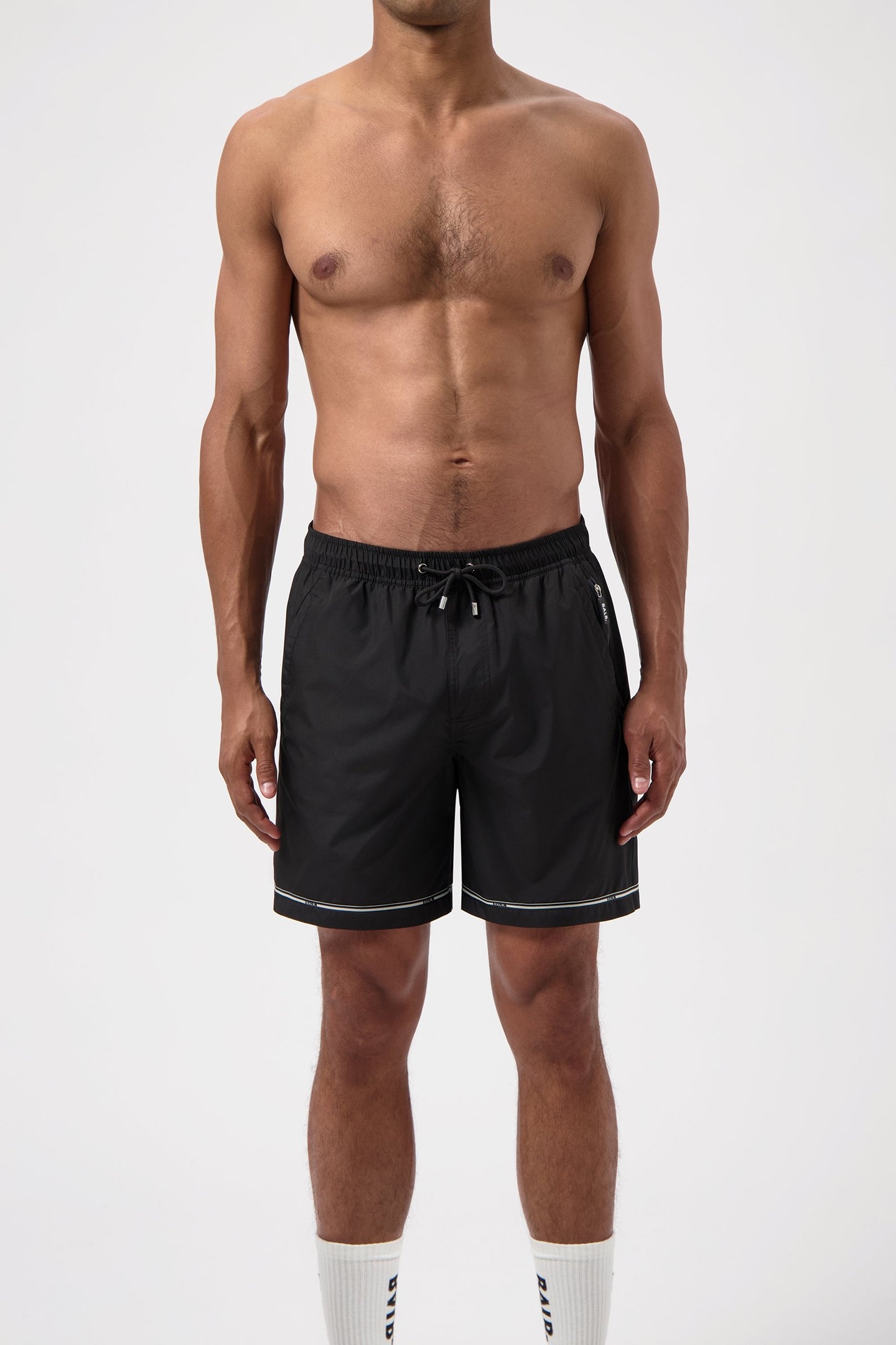 TAPE SWIMSHORTS JET BLACK 1