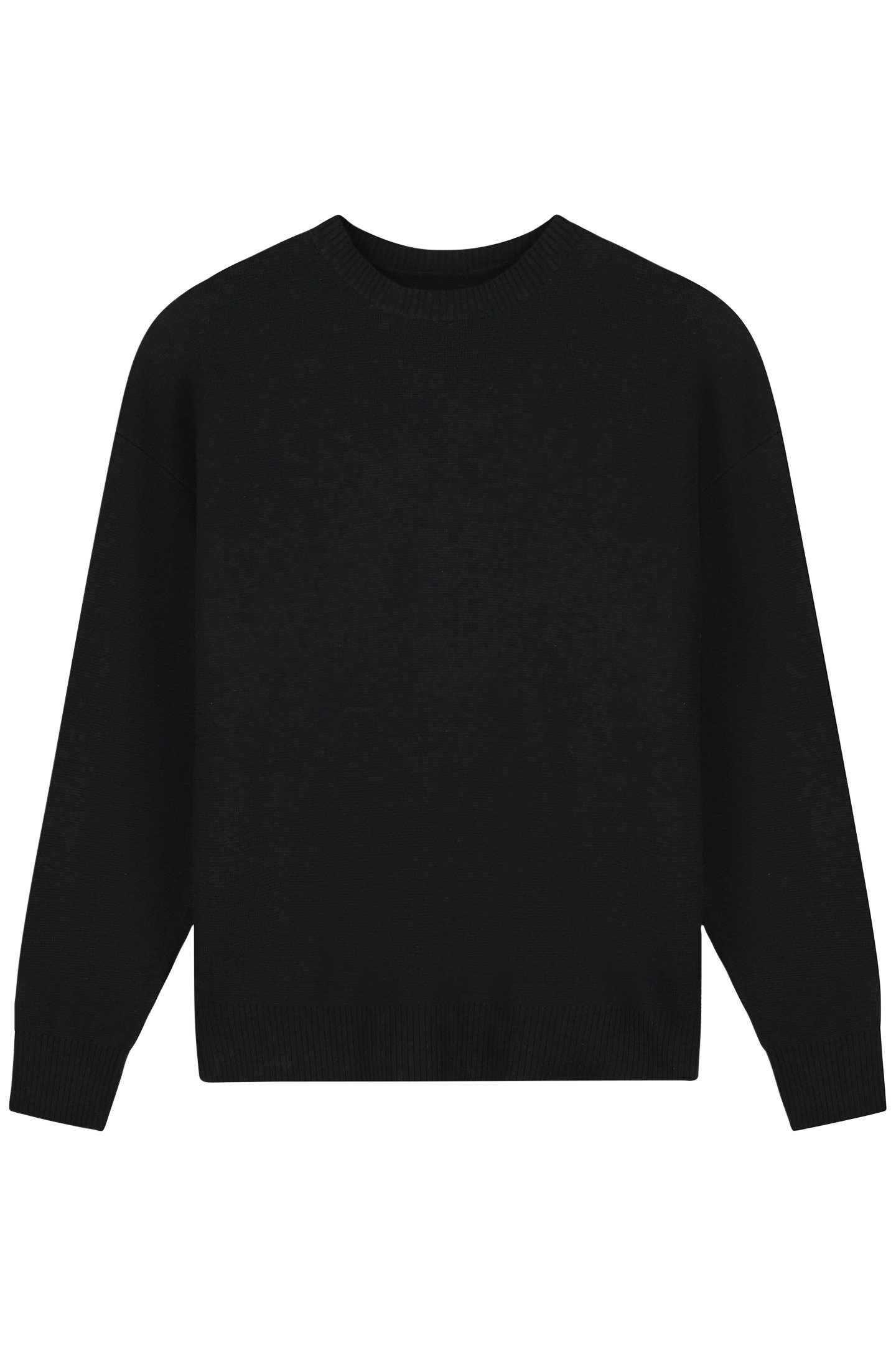 HEX-SERIES KNITTED CREWNECK JET BLACK 3