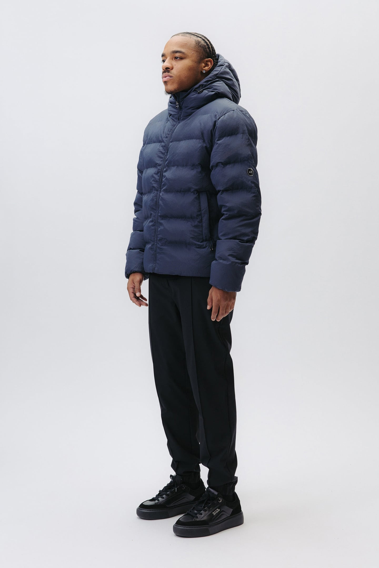 HEX-SERIES LIGHTWEIGHT HOODED JACKET EBONY BLUE 5