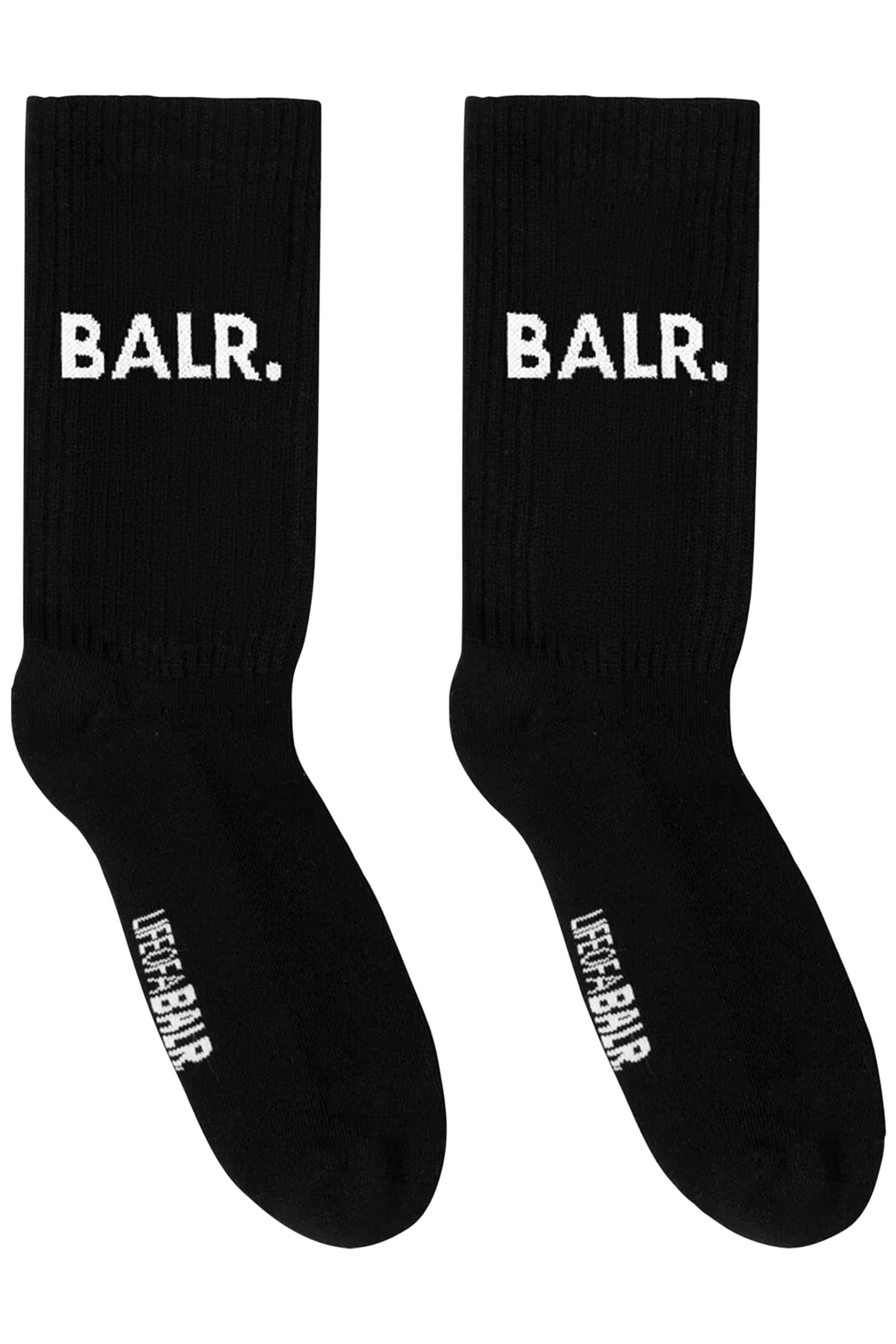 UNISEX 2-PACK LIFE OF A BALR. SOCKS BLACK 1