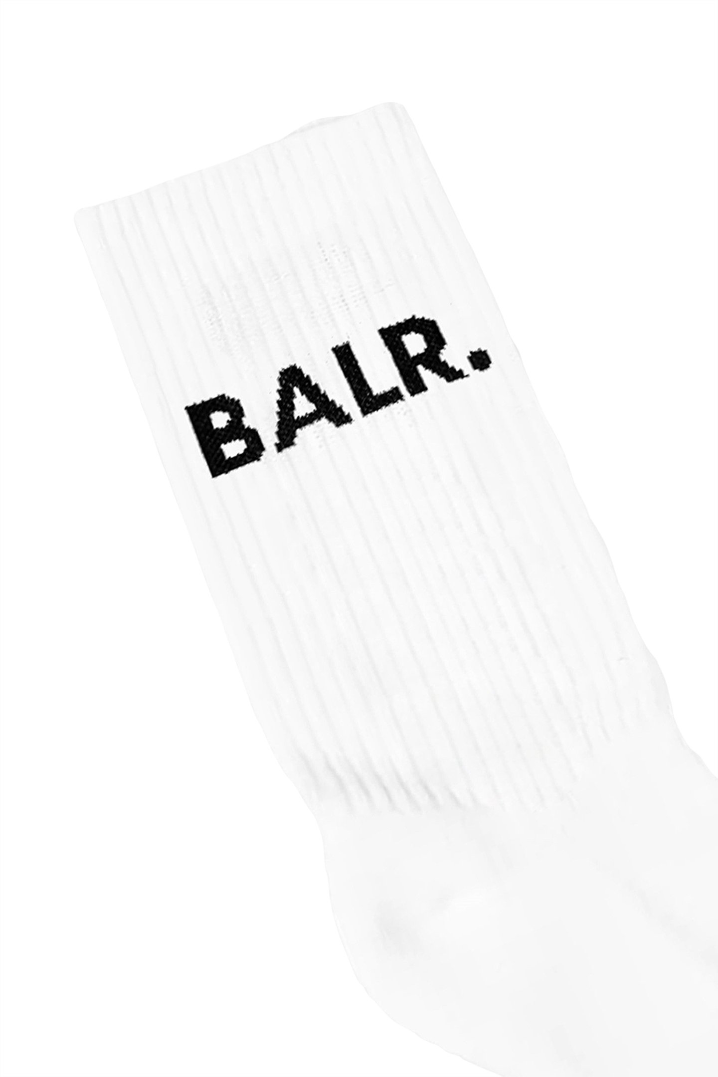 UNISEX 2-PACK LIFE OF A BALR. SOCKS WHITE 2