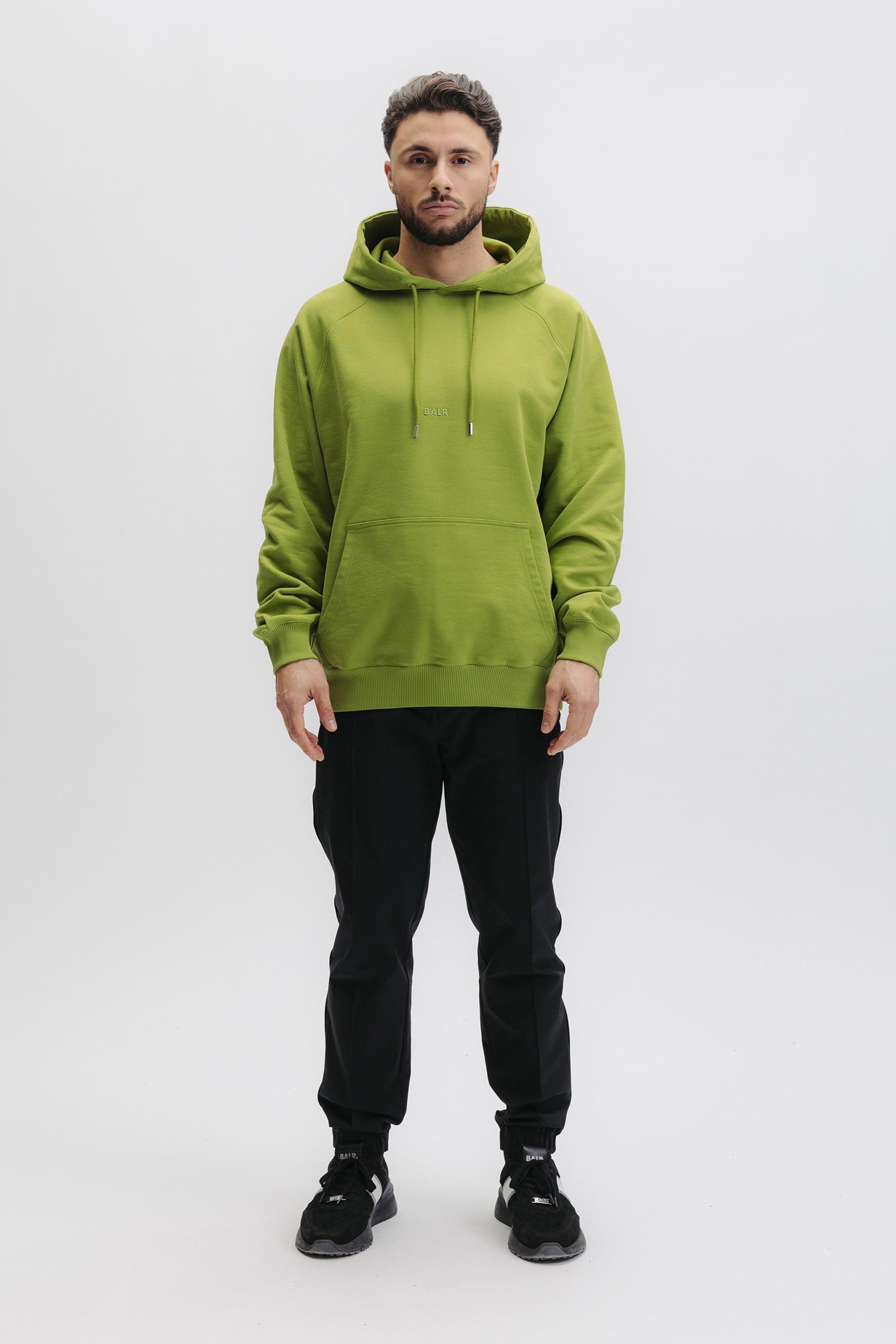 LOGO HOODIE KELP GREEN 1
