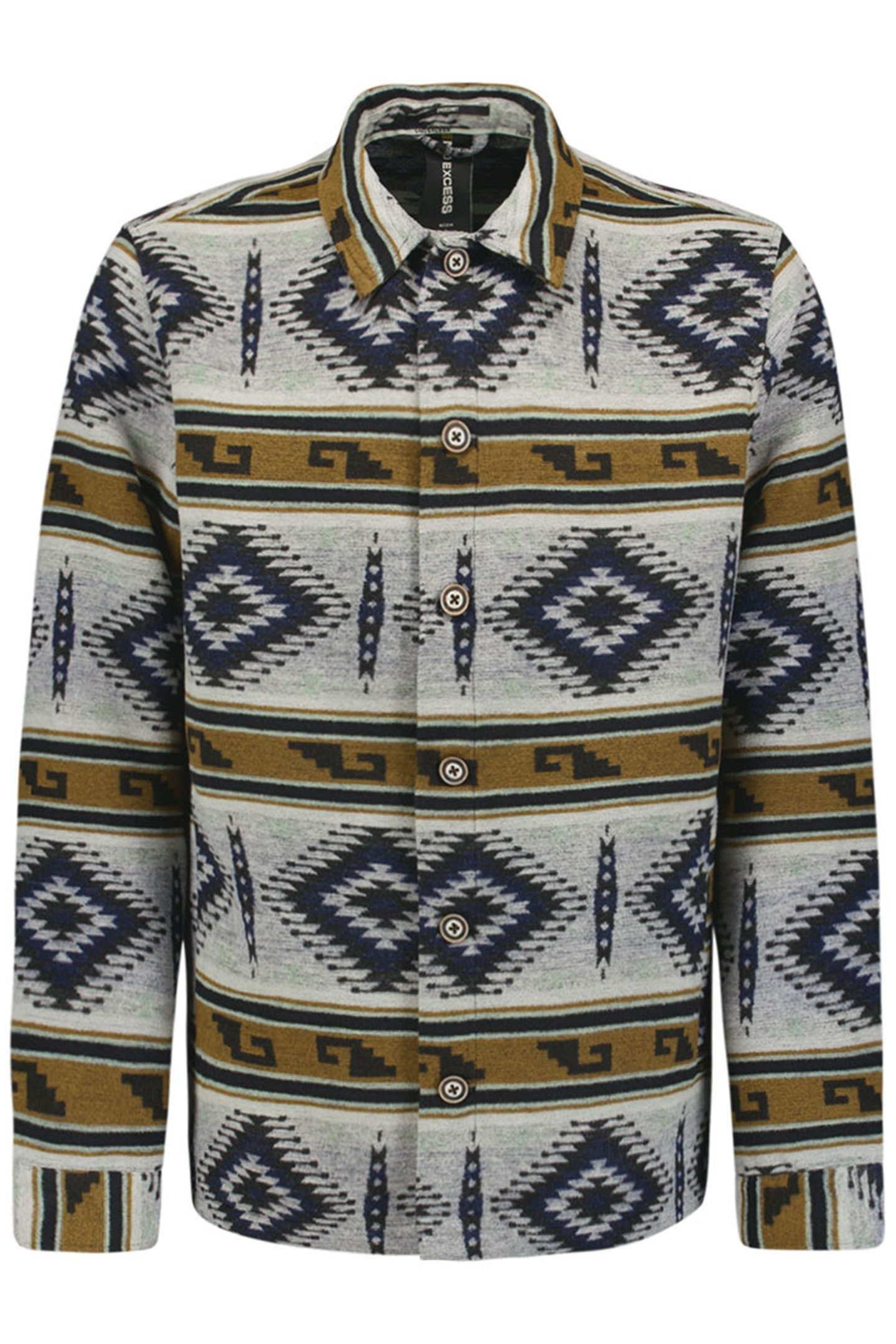 OVERSHIRT BUTTON CLOSURE PATTERN CEMENT 4