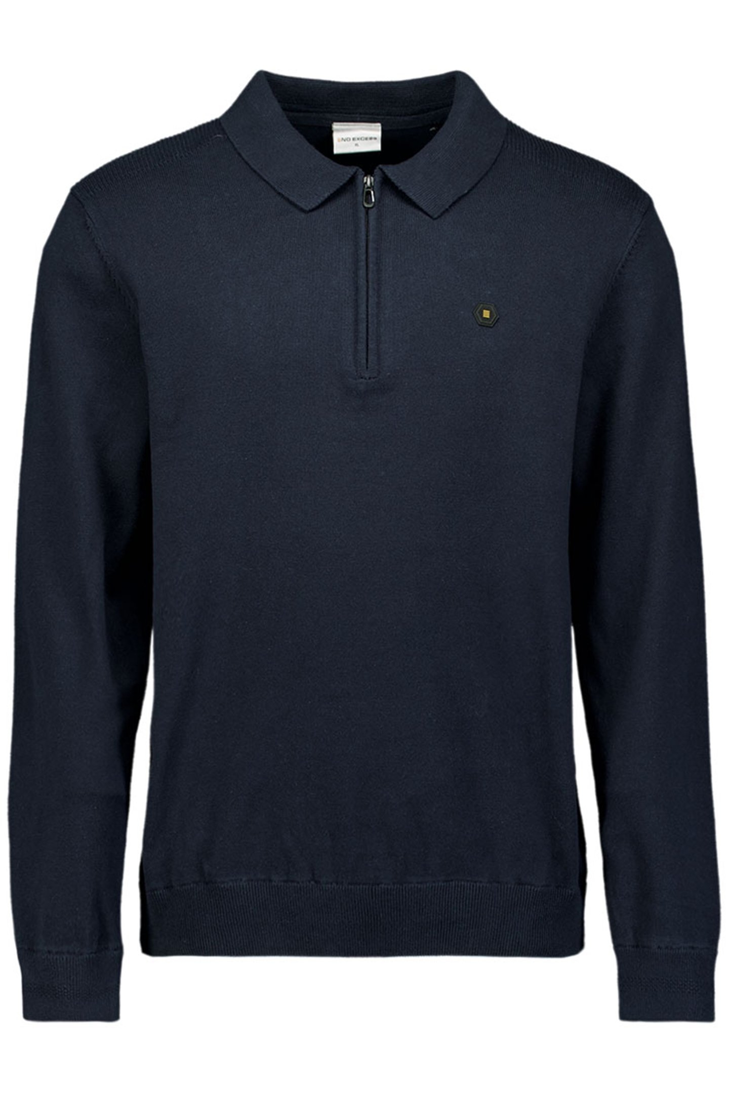 PULLOVER POLO HALF ZIPPER SOLID KNIT NIGHT 1