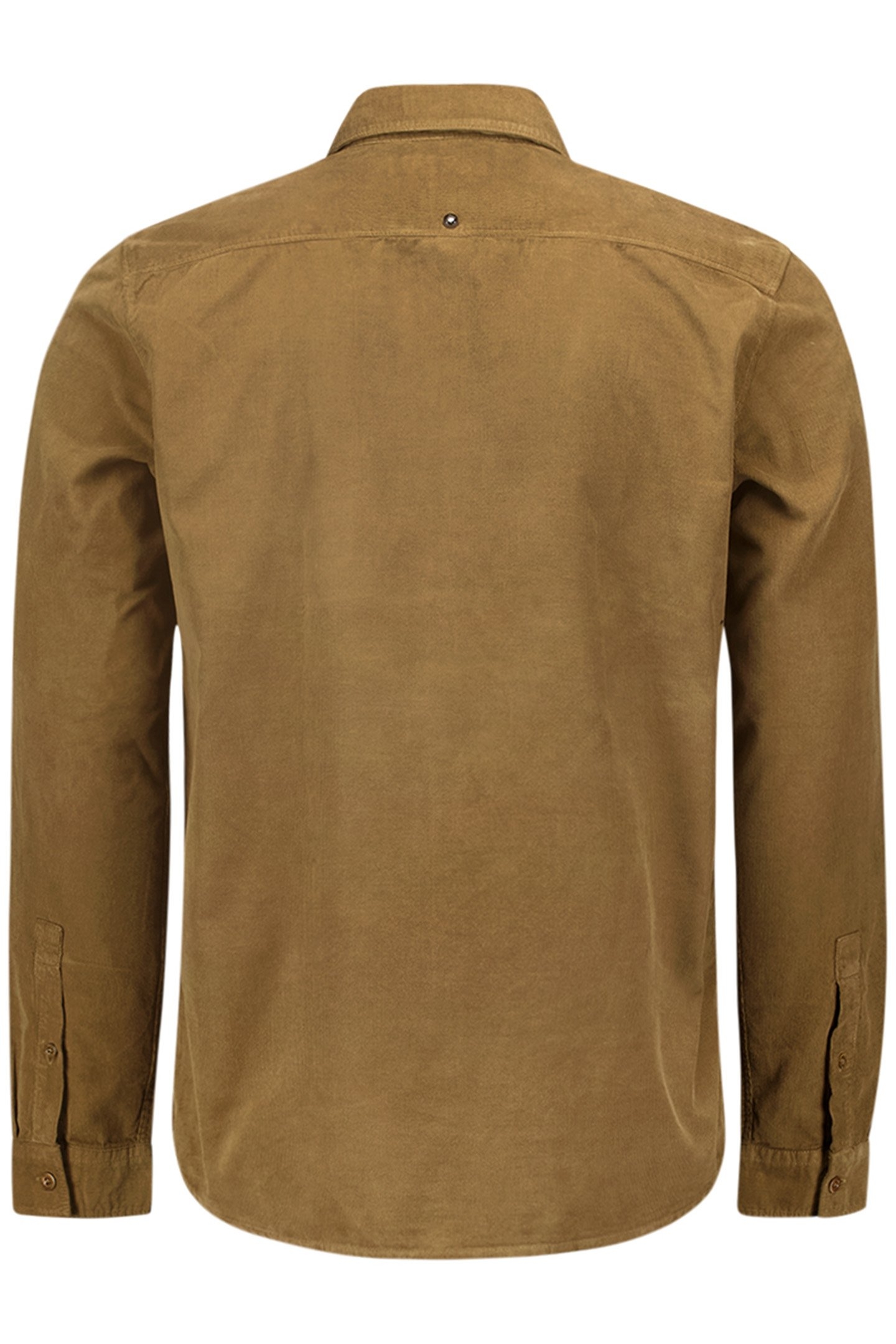 SHIRT CORDUROY SOLID TAUPE 2