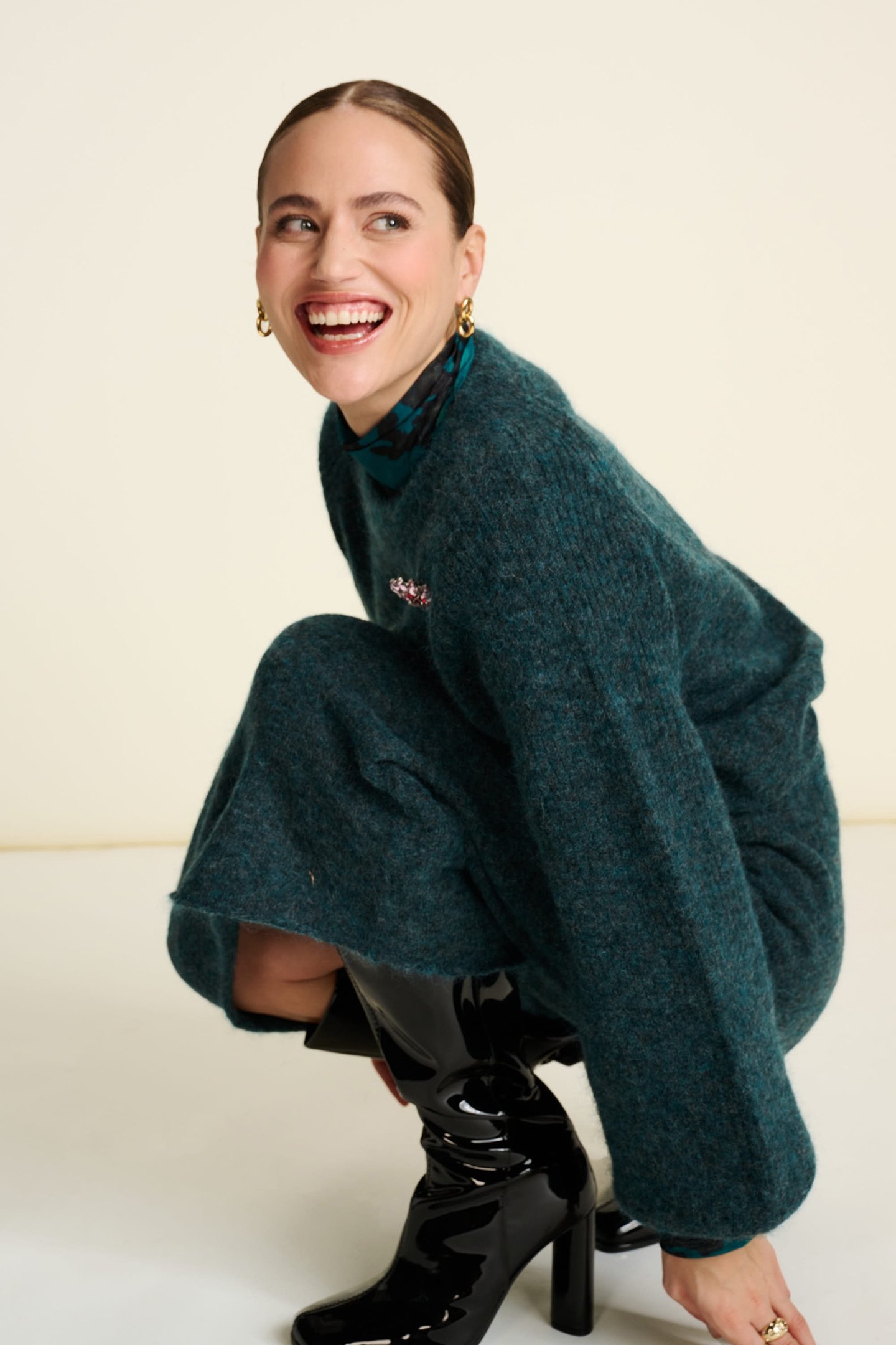 SKIRT - TEAL GREEN 8