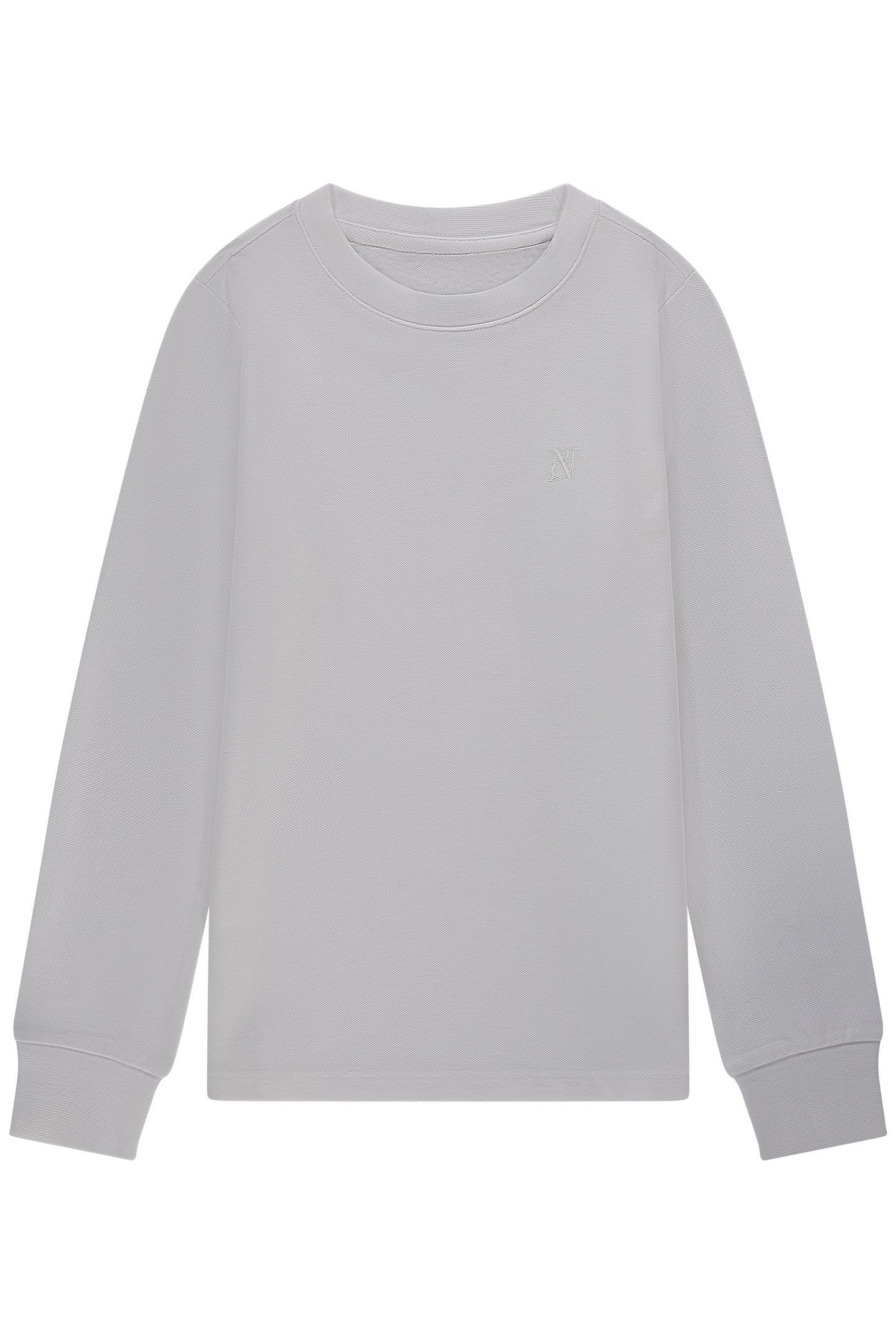 PIQUE LONGSLEEVE OFF WHITE 1