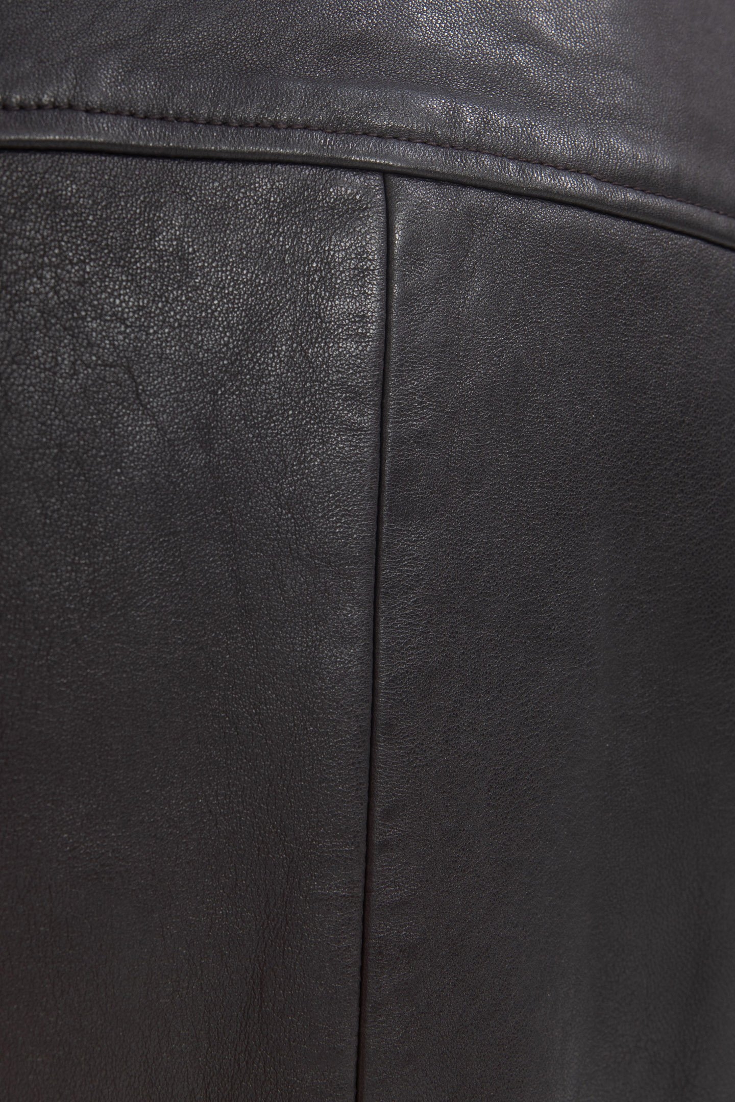 BLACK COFFEE CERTIFIED LEATHER AVIATOR JACKET 7