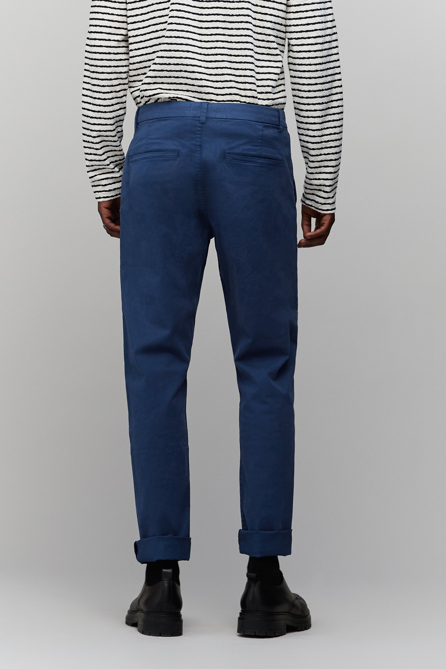 SLIM COBALT CHINO PANTS 2