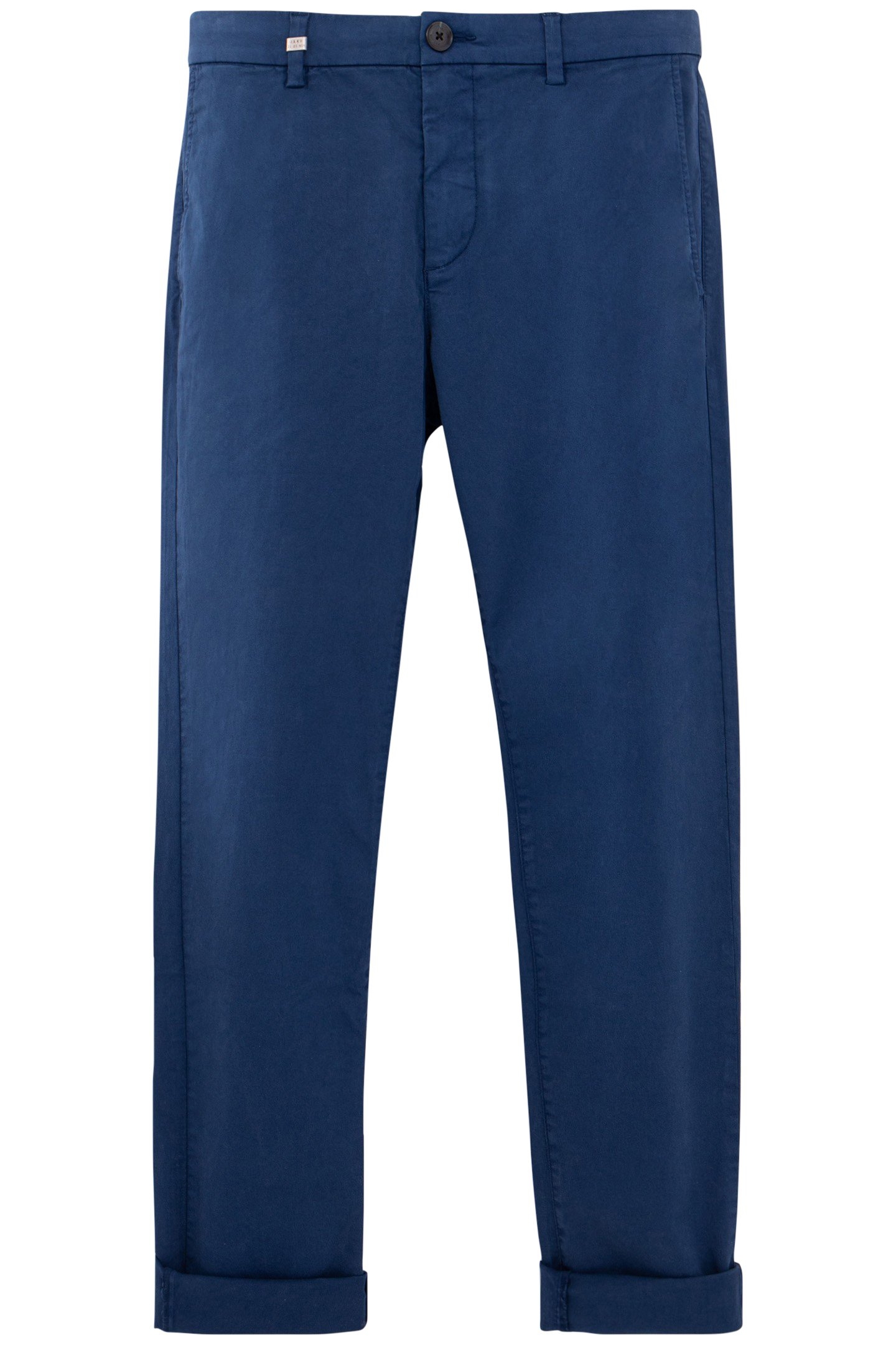 SLIM COBALT CHINO PANTS 4