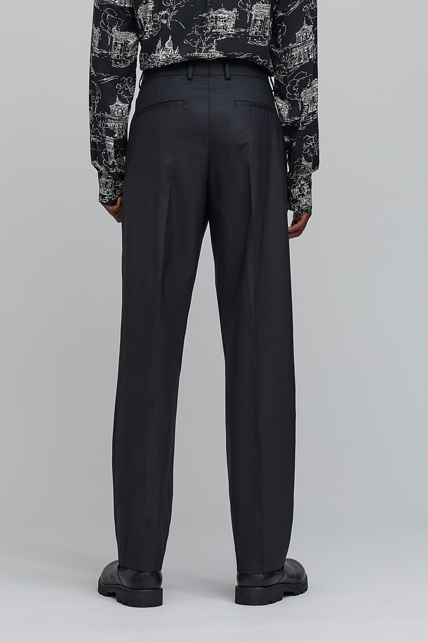 PURE EDITION-BLACK SUIT TROUSERS 2