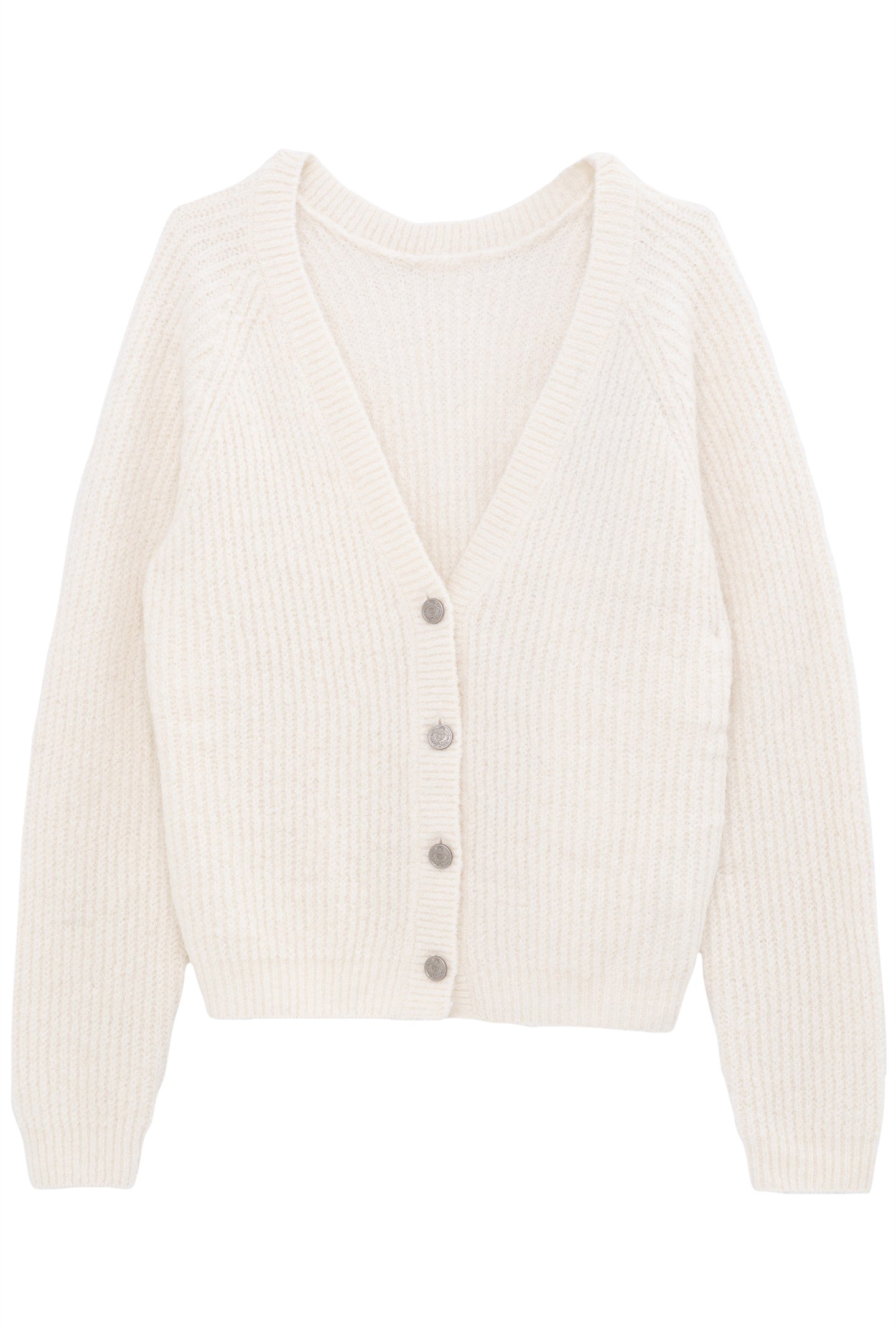 OFF-WHITE KNITTED CARDIGAN 4