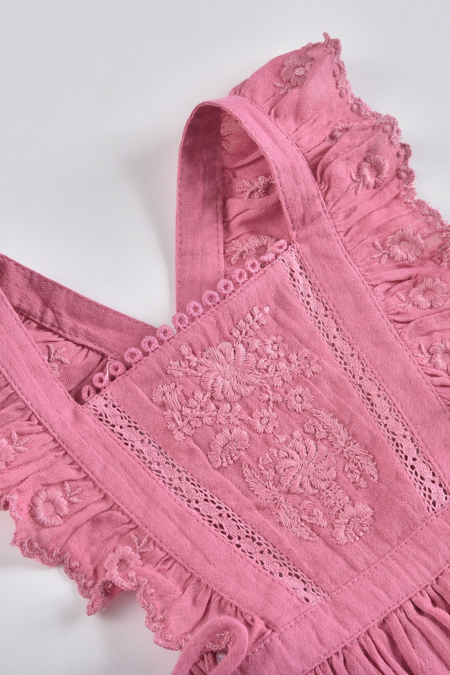 DRESS HUGUETTE RASPBERRY 4