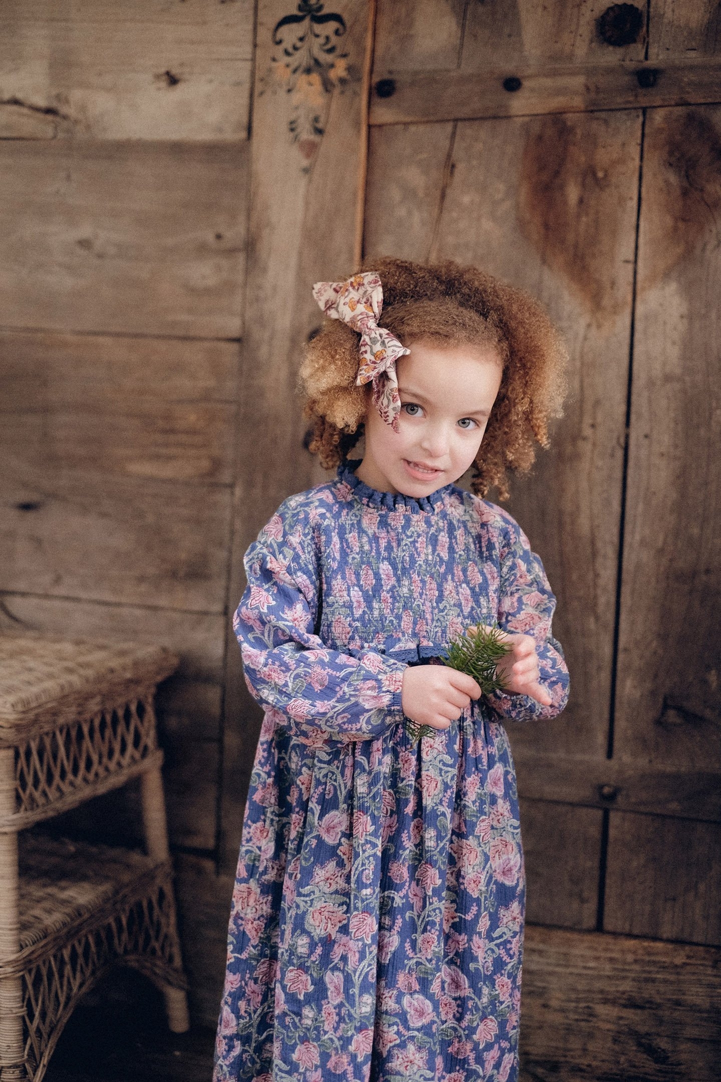 DRESS VEXA BLUE WILD FLOWERS 4