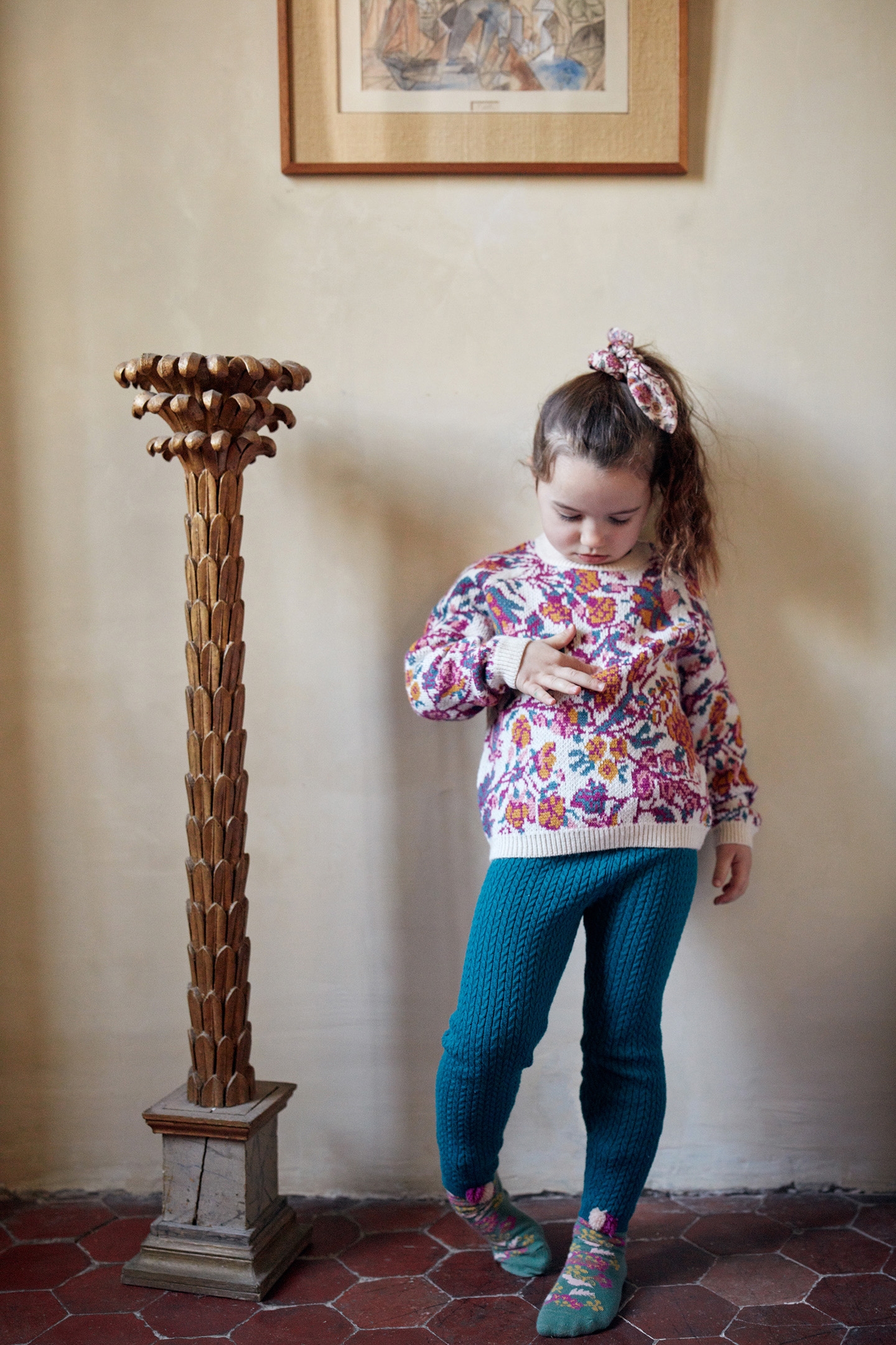 JUMPER TSAR CREAM SAVAGE GARDEN 1