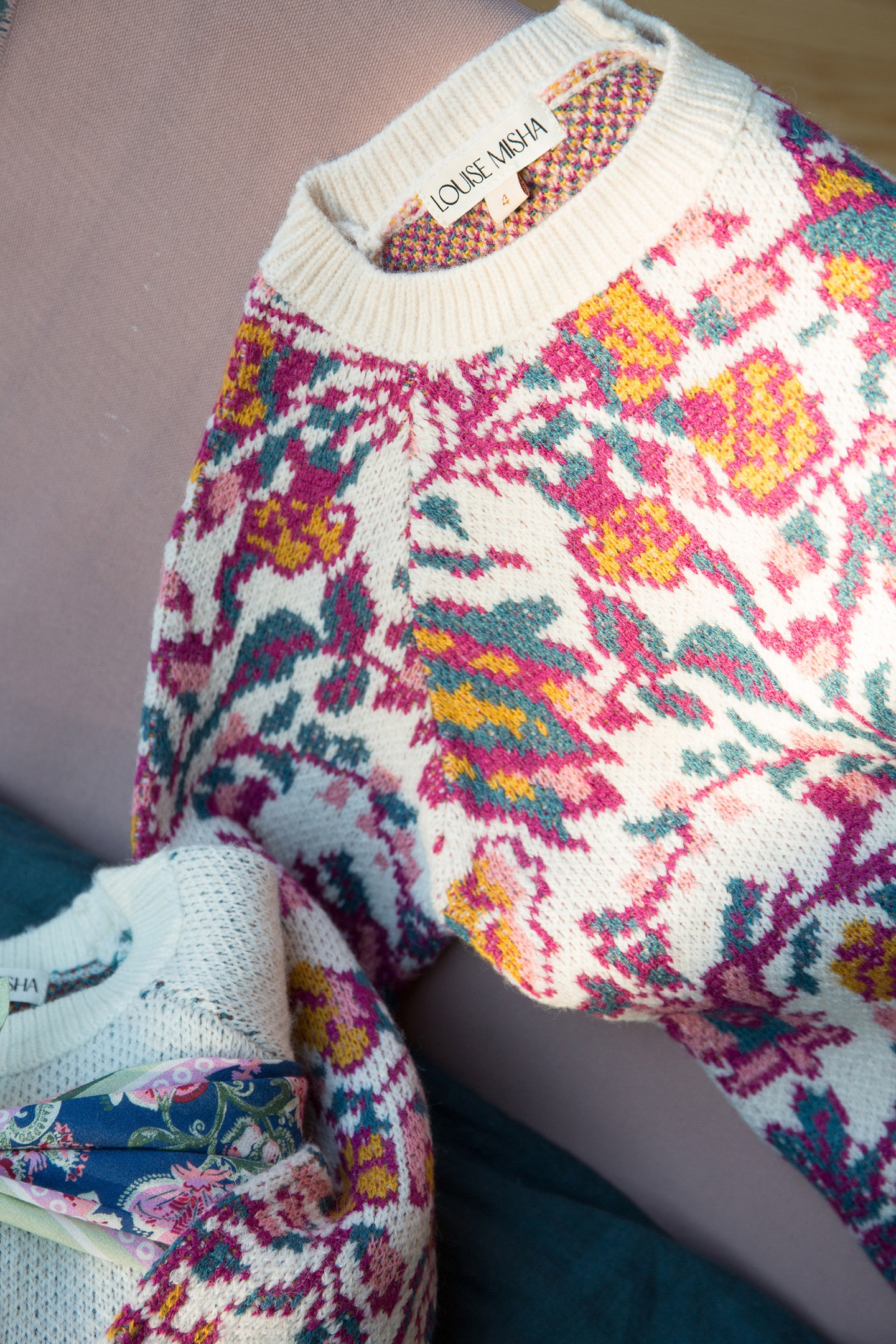 JUMPER TSAR CREAM SAVAGE GARDEN 5