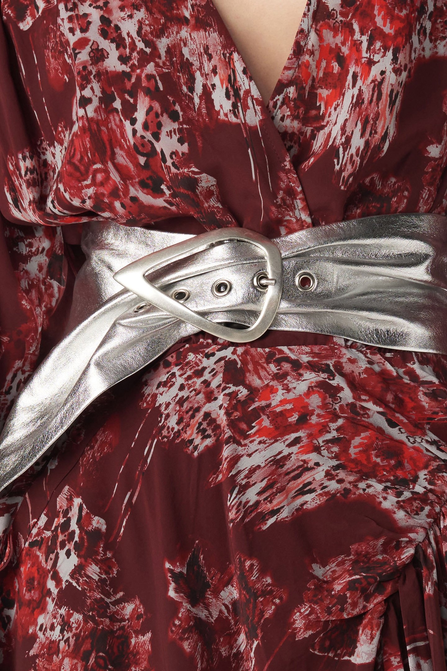 MYRICA LARGE BELT SILVER 2