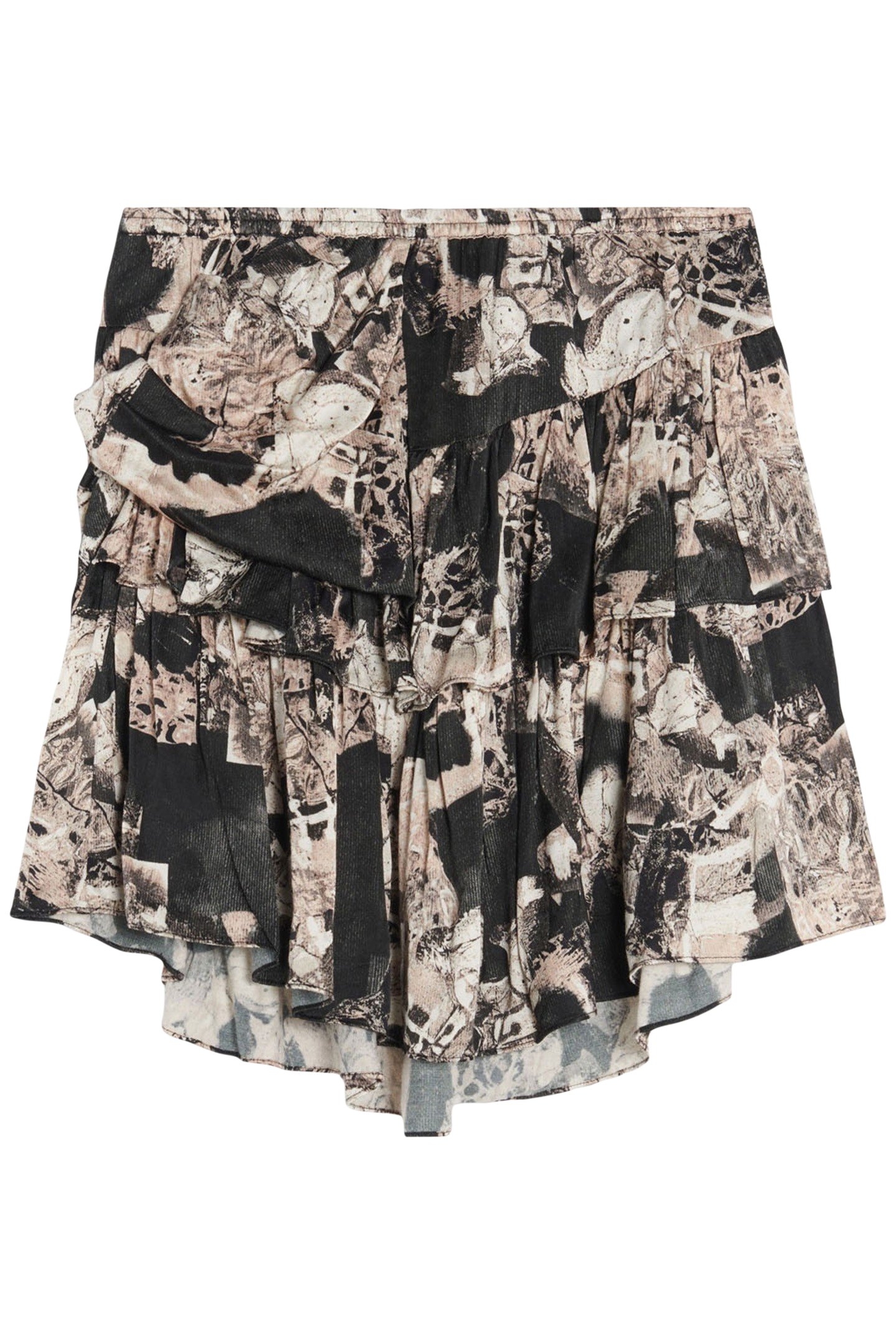 NILA SKIRT BLACK/BEIGE 5