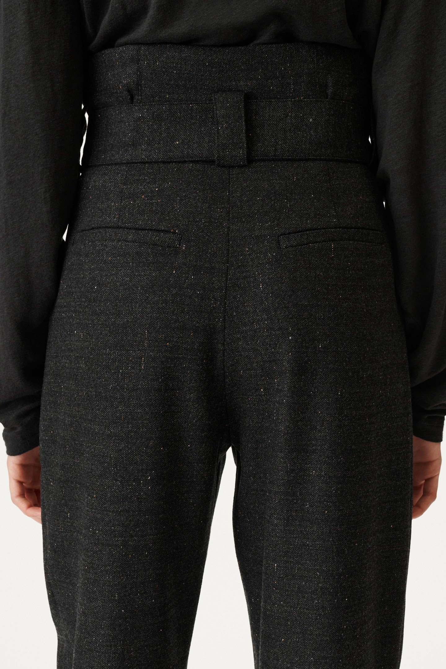 LONYA TROUSER DARK GREY/BLACK 4
