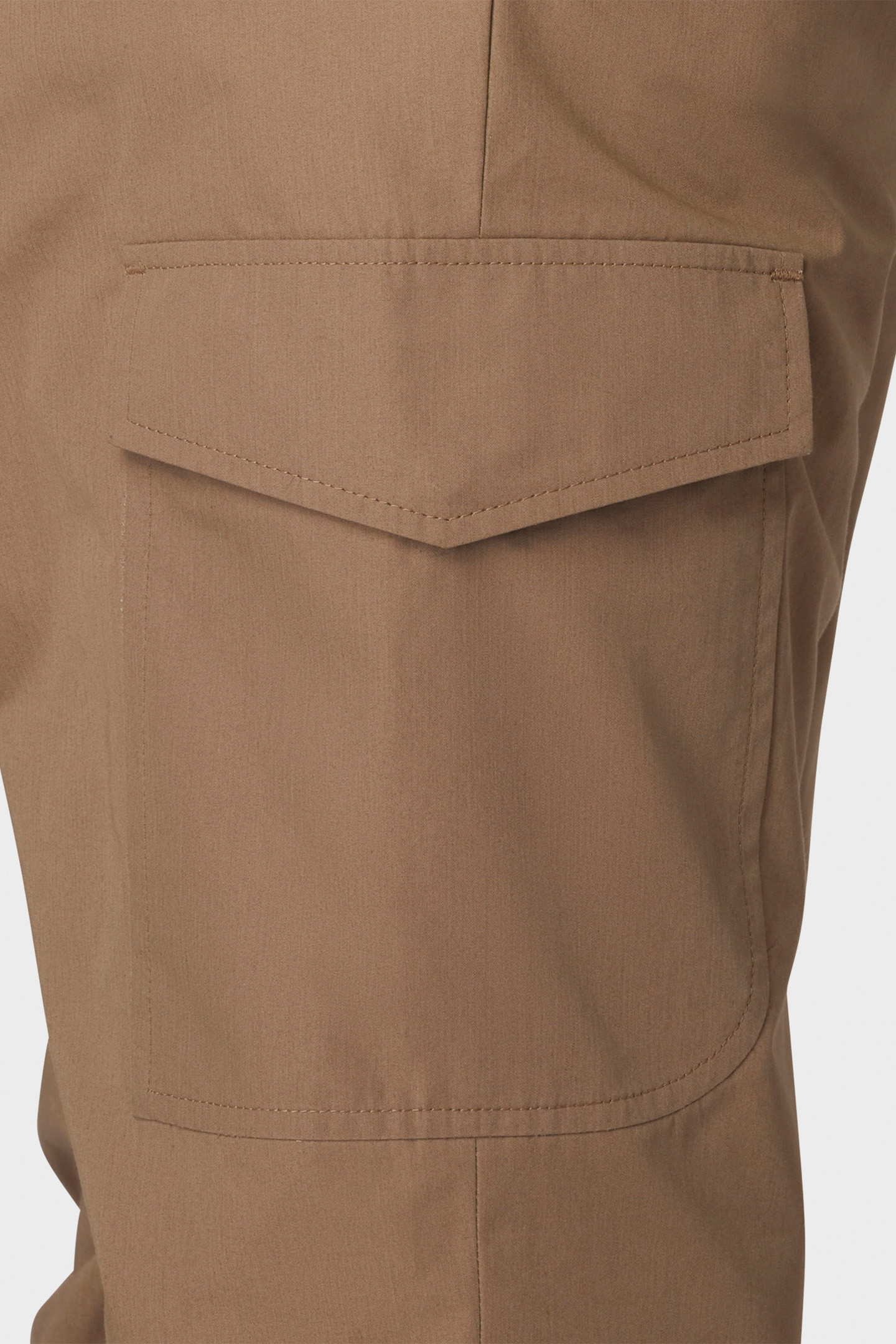 CARGO DRAWSTRING TROUSER HAZELNUT 3