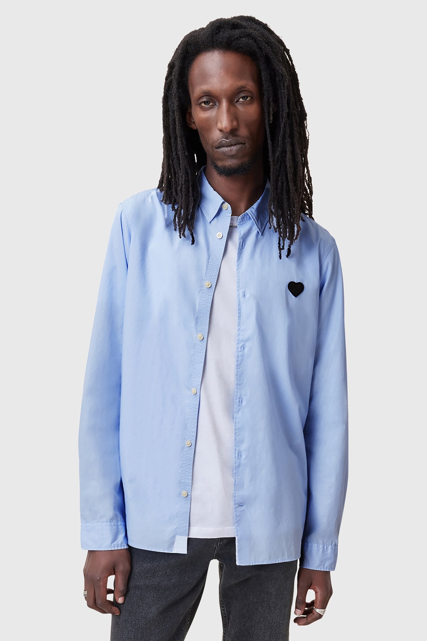 AMANTE LS SHIRT WILLOW BLUE 1