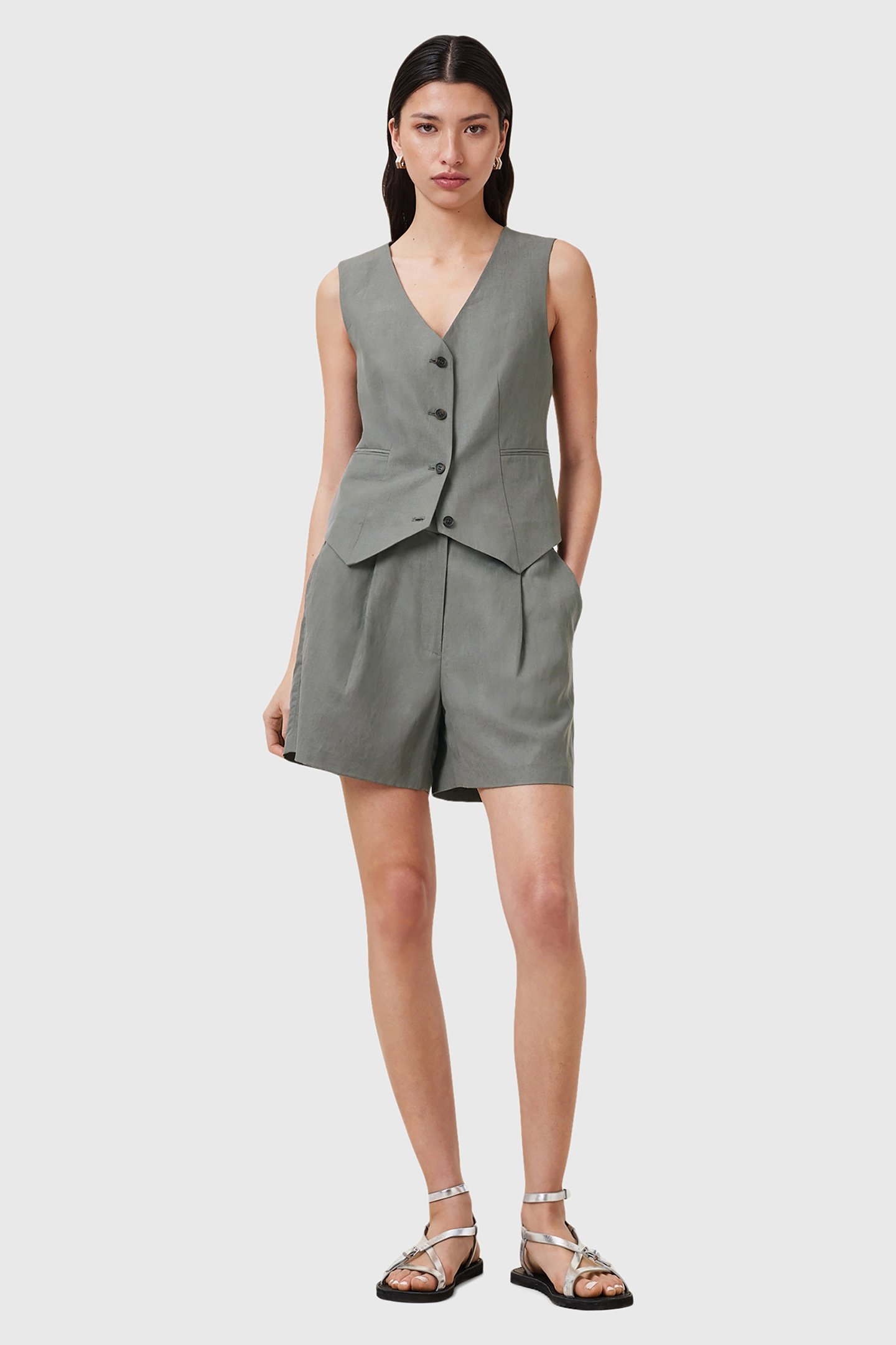 AVERIE LIN SHORT GREY 3